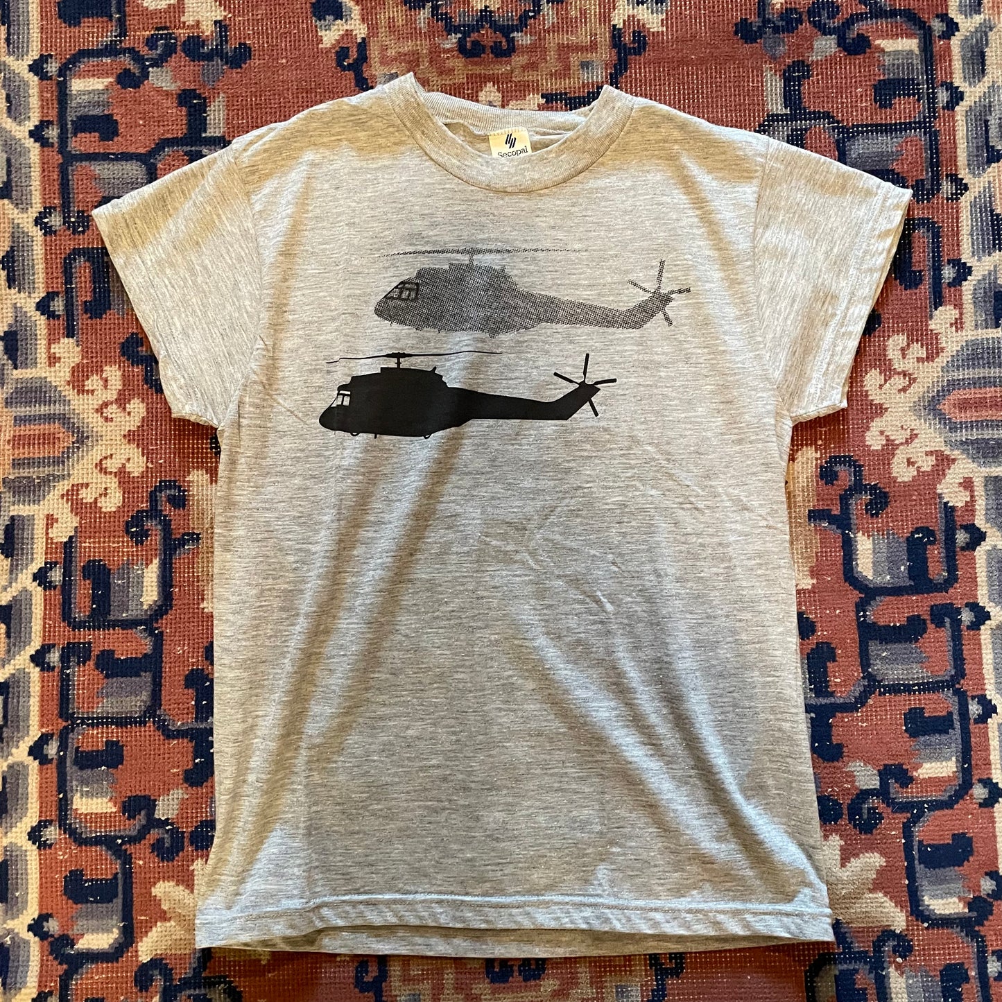 Grey Helicopter Tee