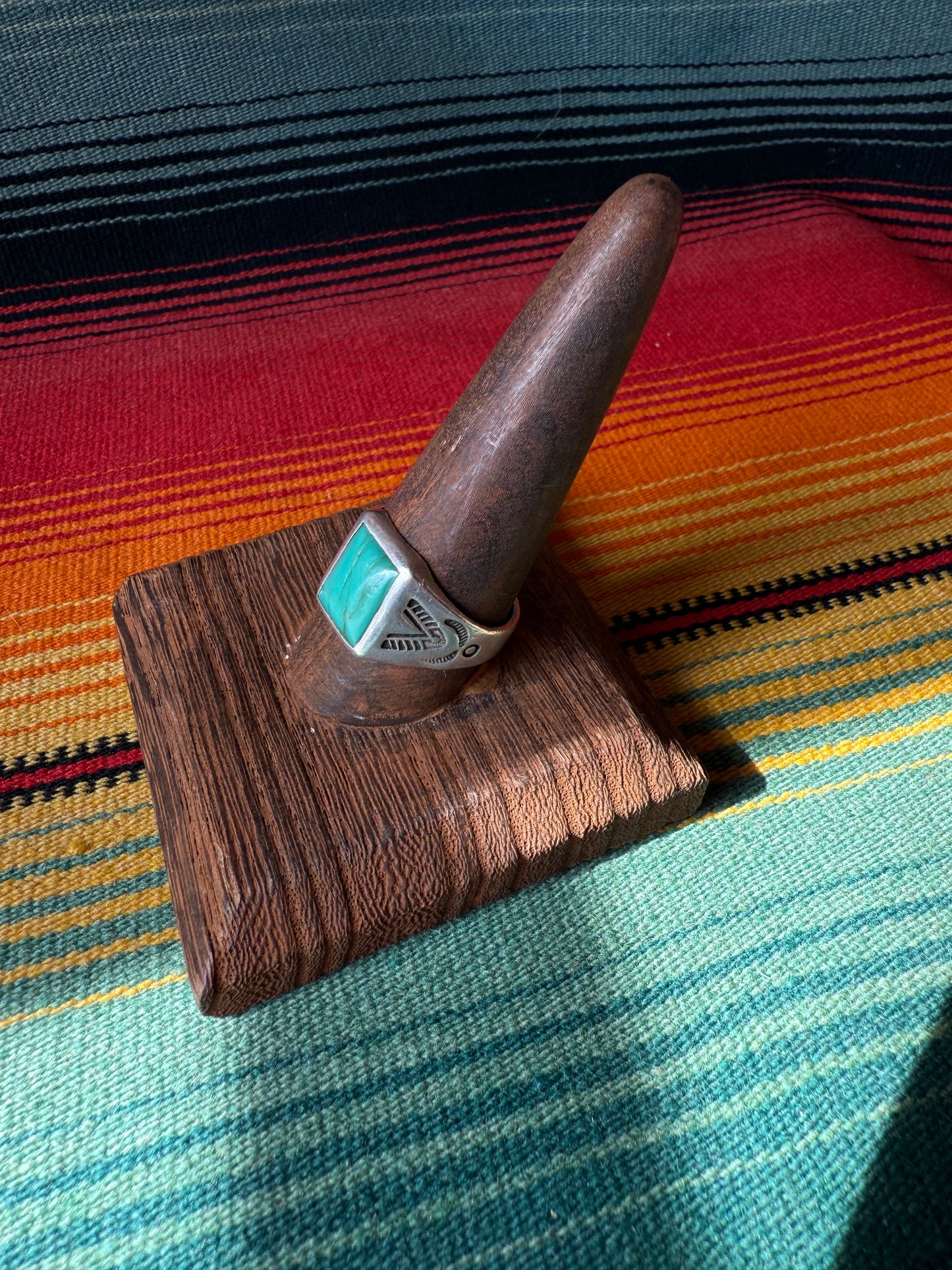 Vintage sterling, Turquoise Ring (MA)