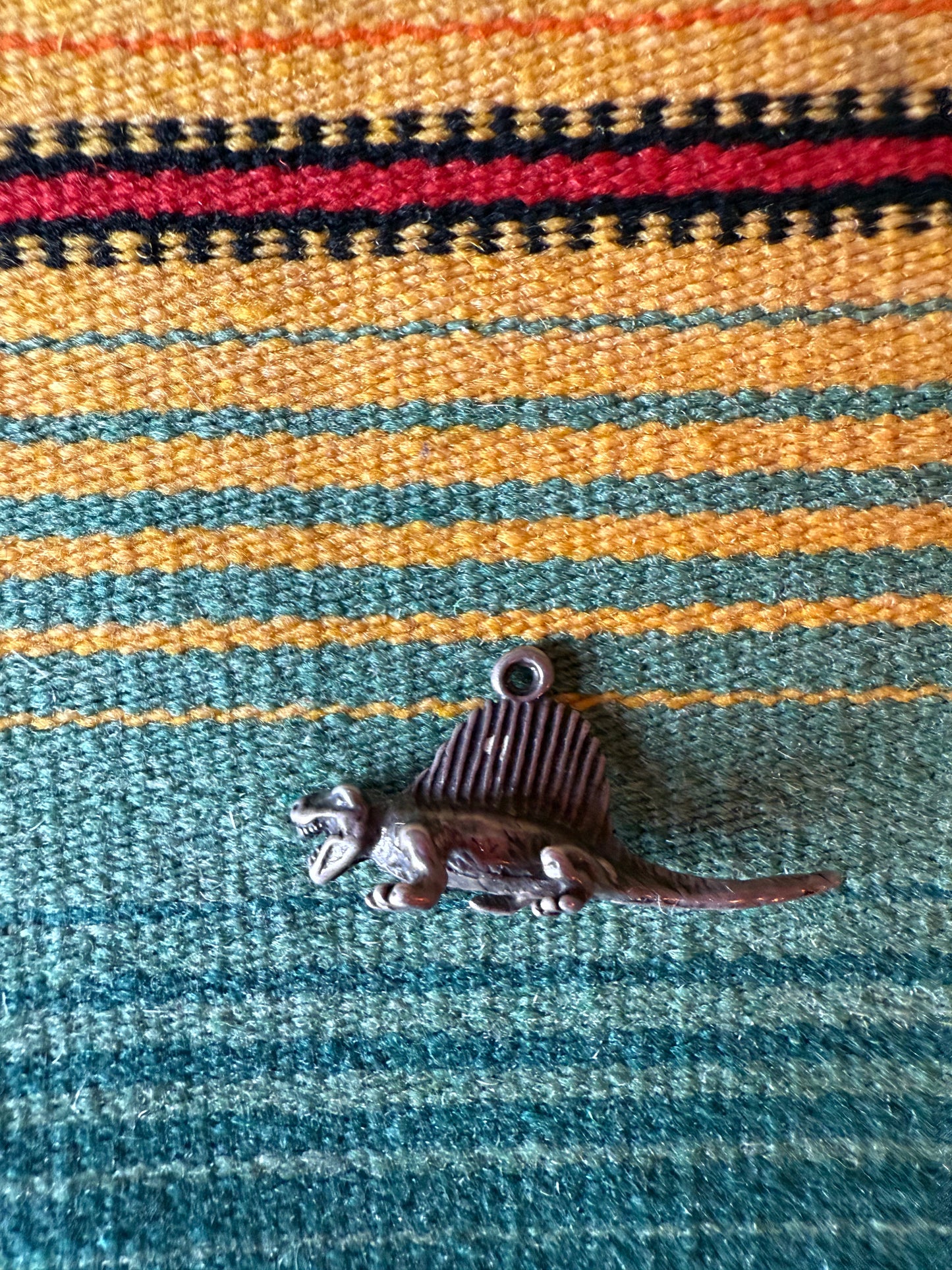Vintage Sterling Dinosaur Charm (MA)