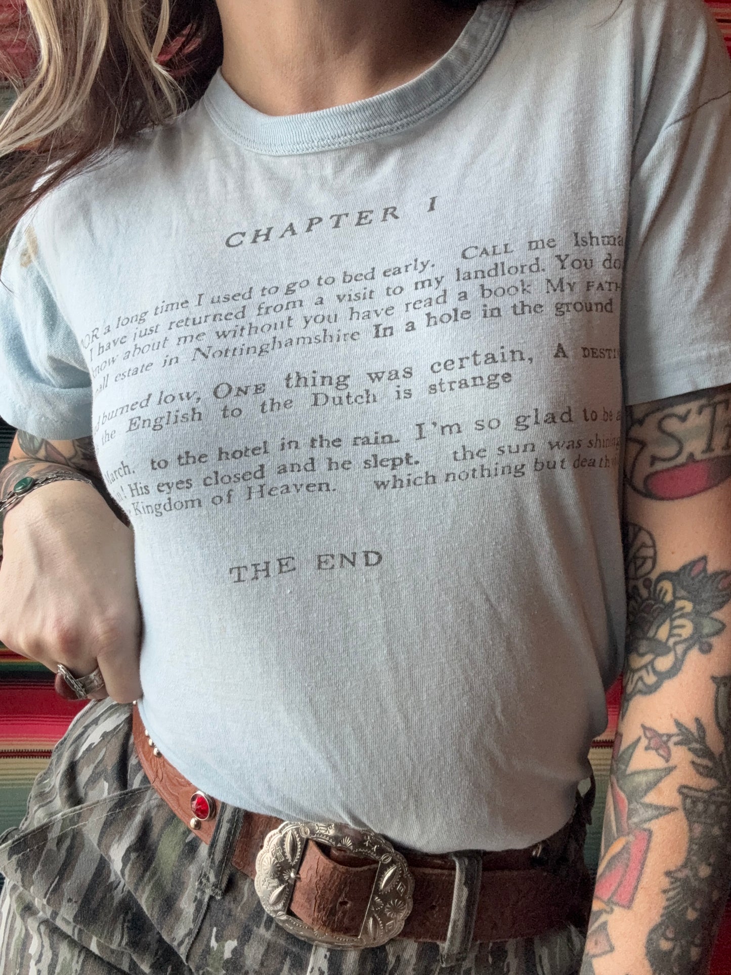 1970s Call Me Ishmael Tee