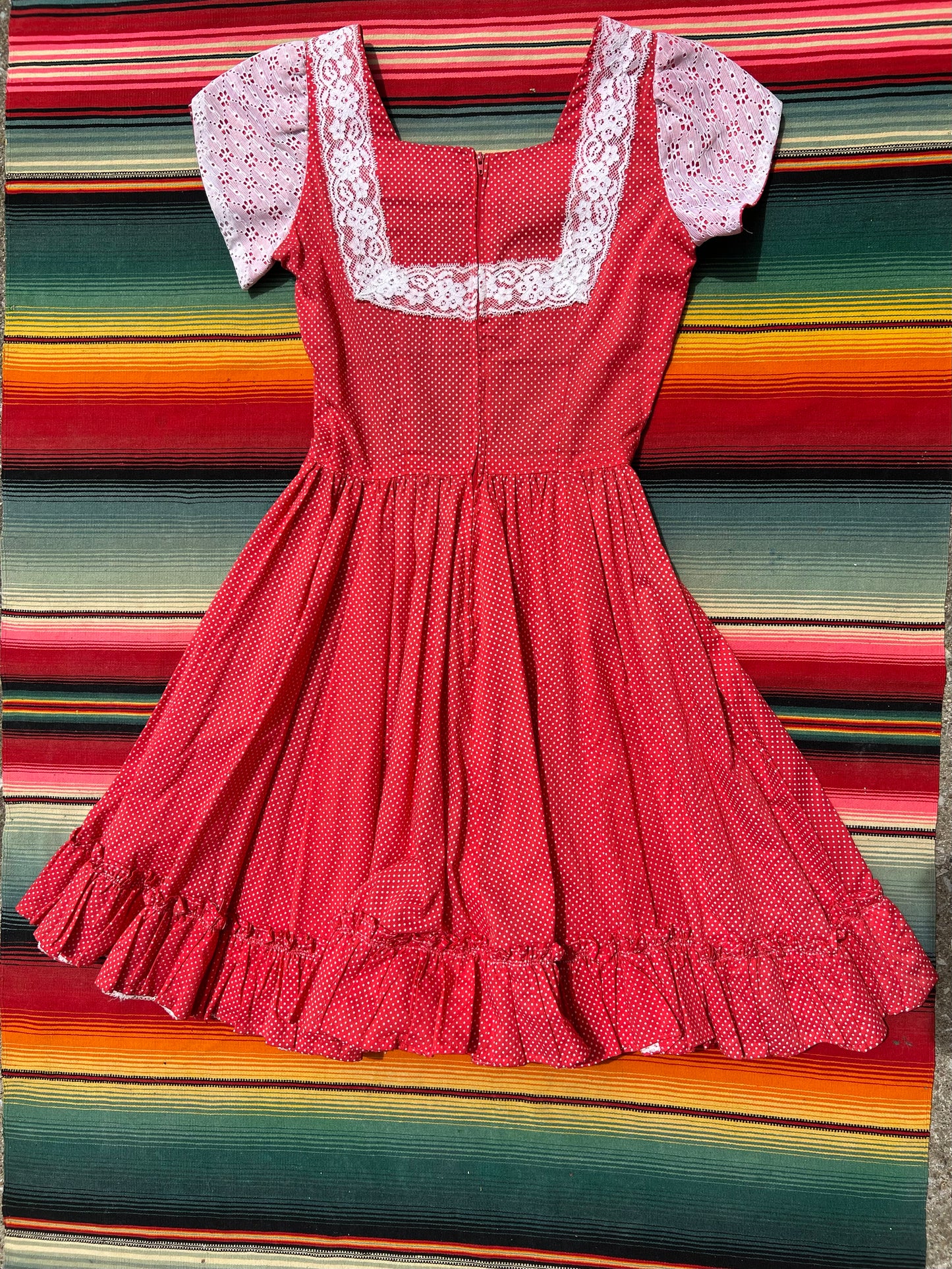1960s Swiss Dot Dress