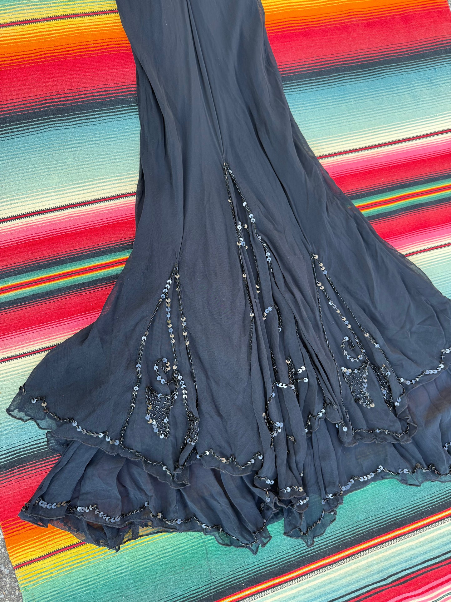 Y2K Sequin Fairy Hem Dress (LR)