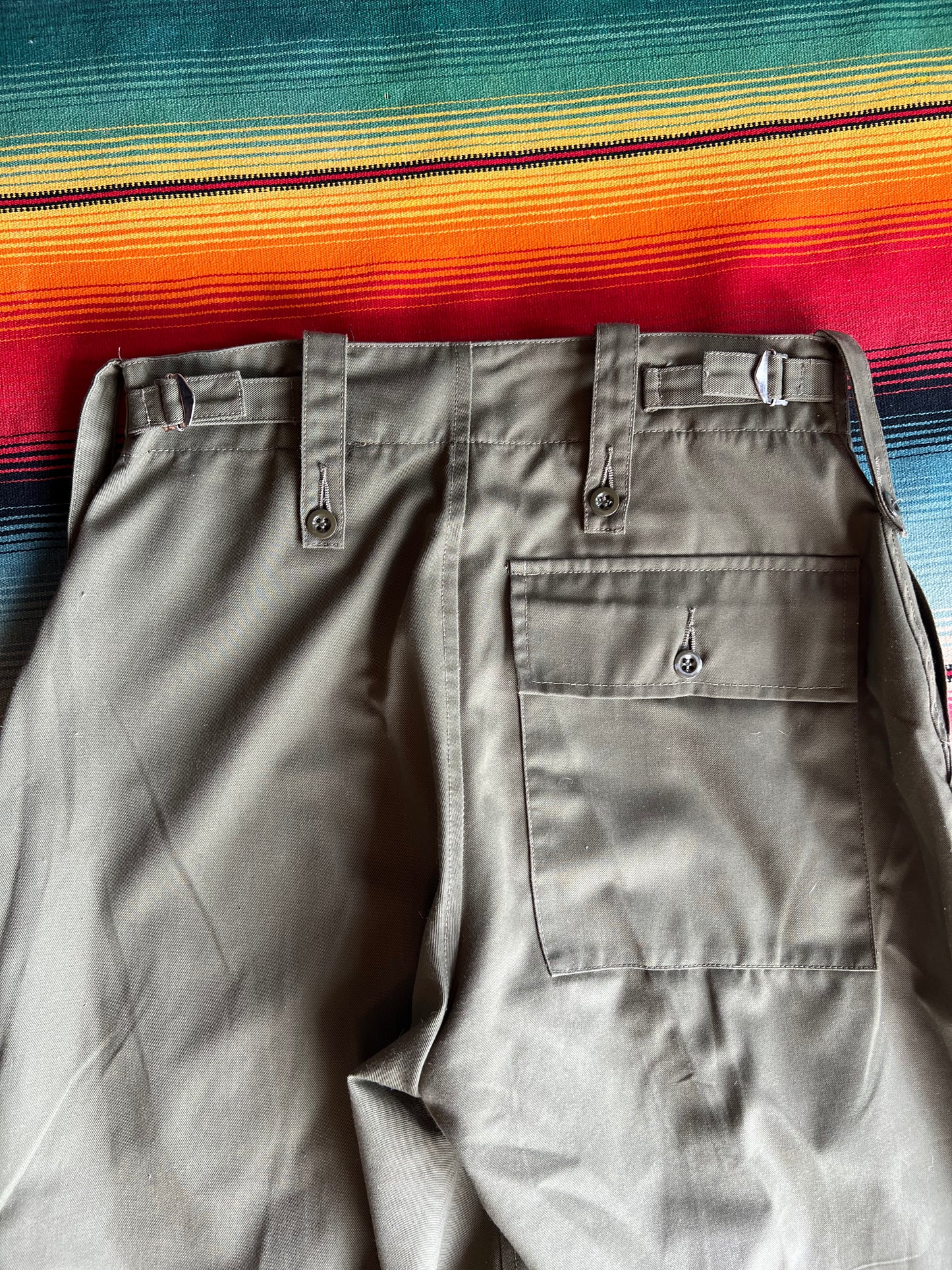 Buckle Back Army Style Pants