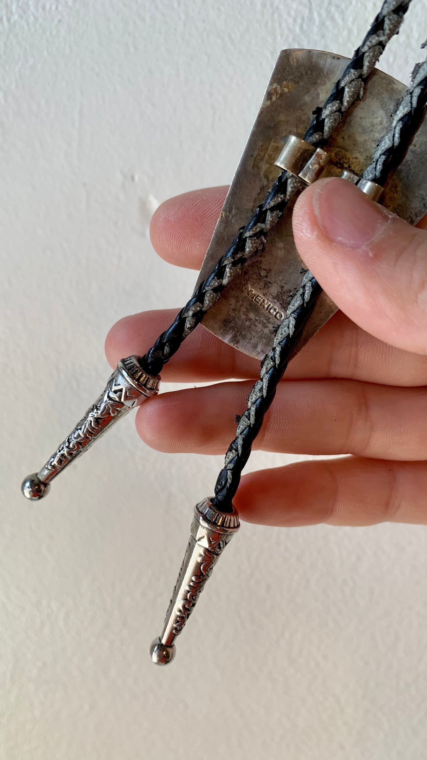 Vtg. Mexican Sterling Bolo