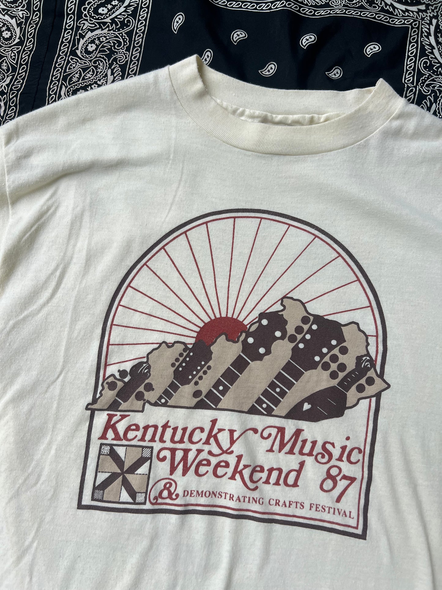 1987 Kentucky Music Weekend Tee (JM)