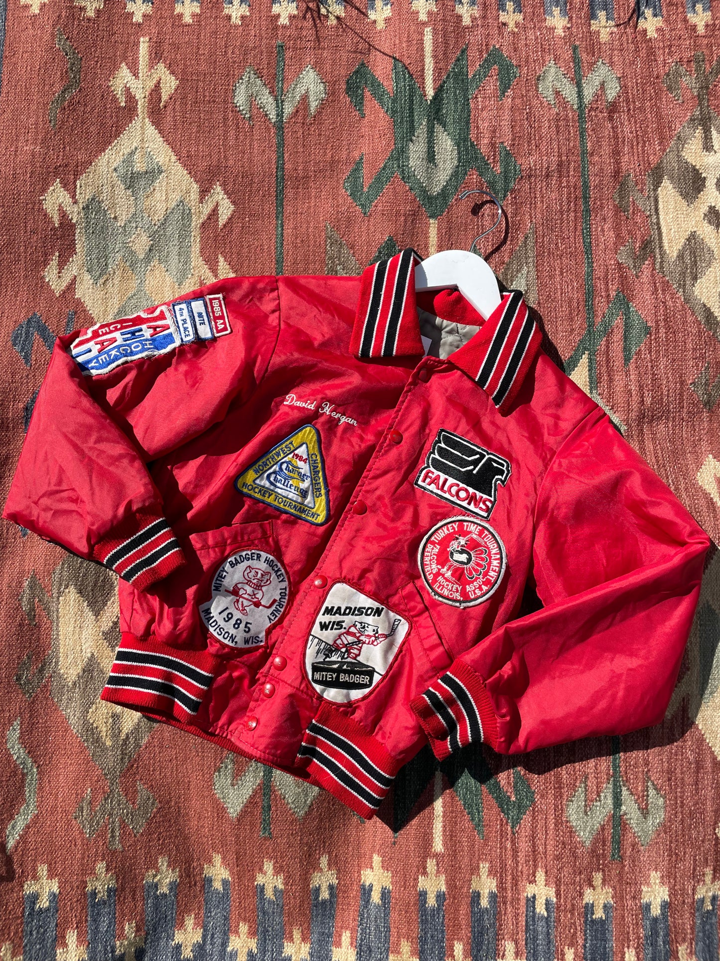 1980s Hockey Patch Jacket