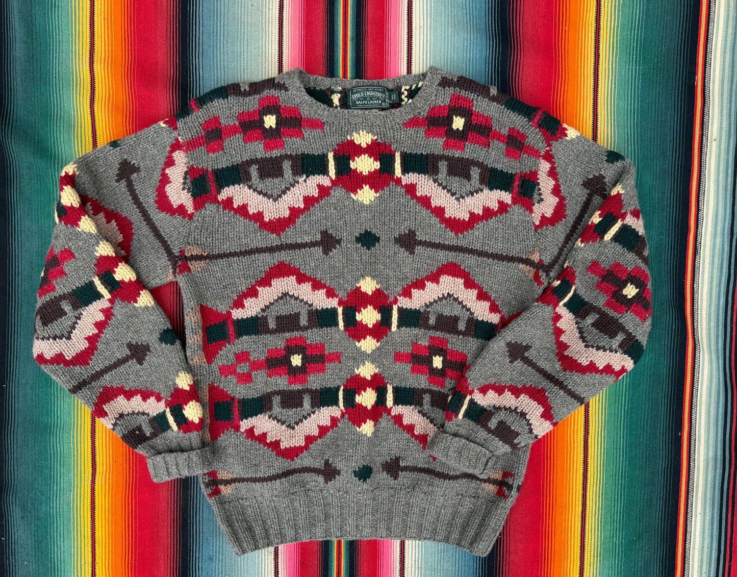 Vintage Polo Country Intarisa Sweater