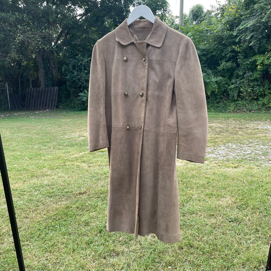 VTG Artesania Textil Tan Seude Coat