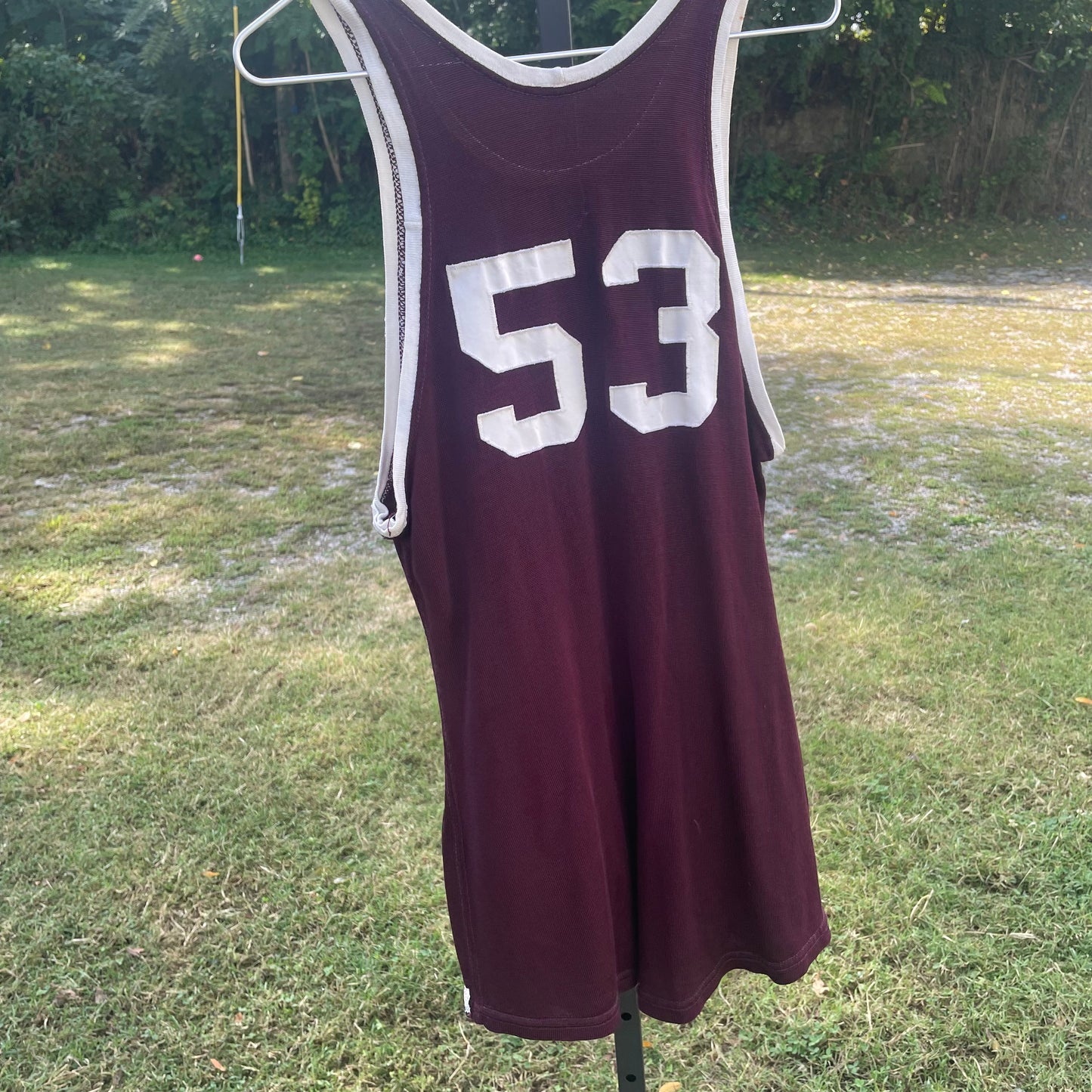 VTG 1950s 'Hesston 53' Basketball Jersey