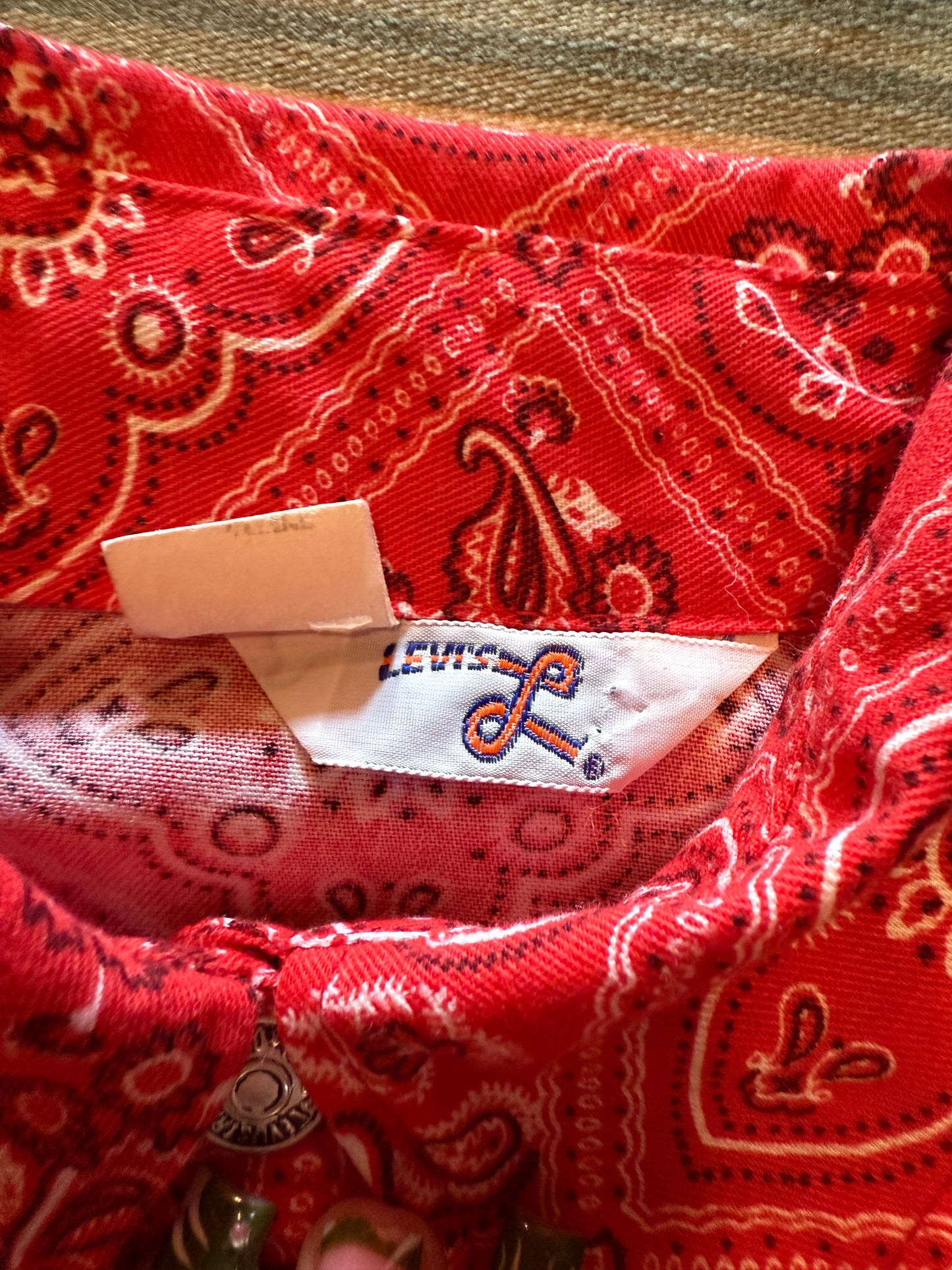 Vintage Levi's Bandana Jacket (NL)