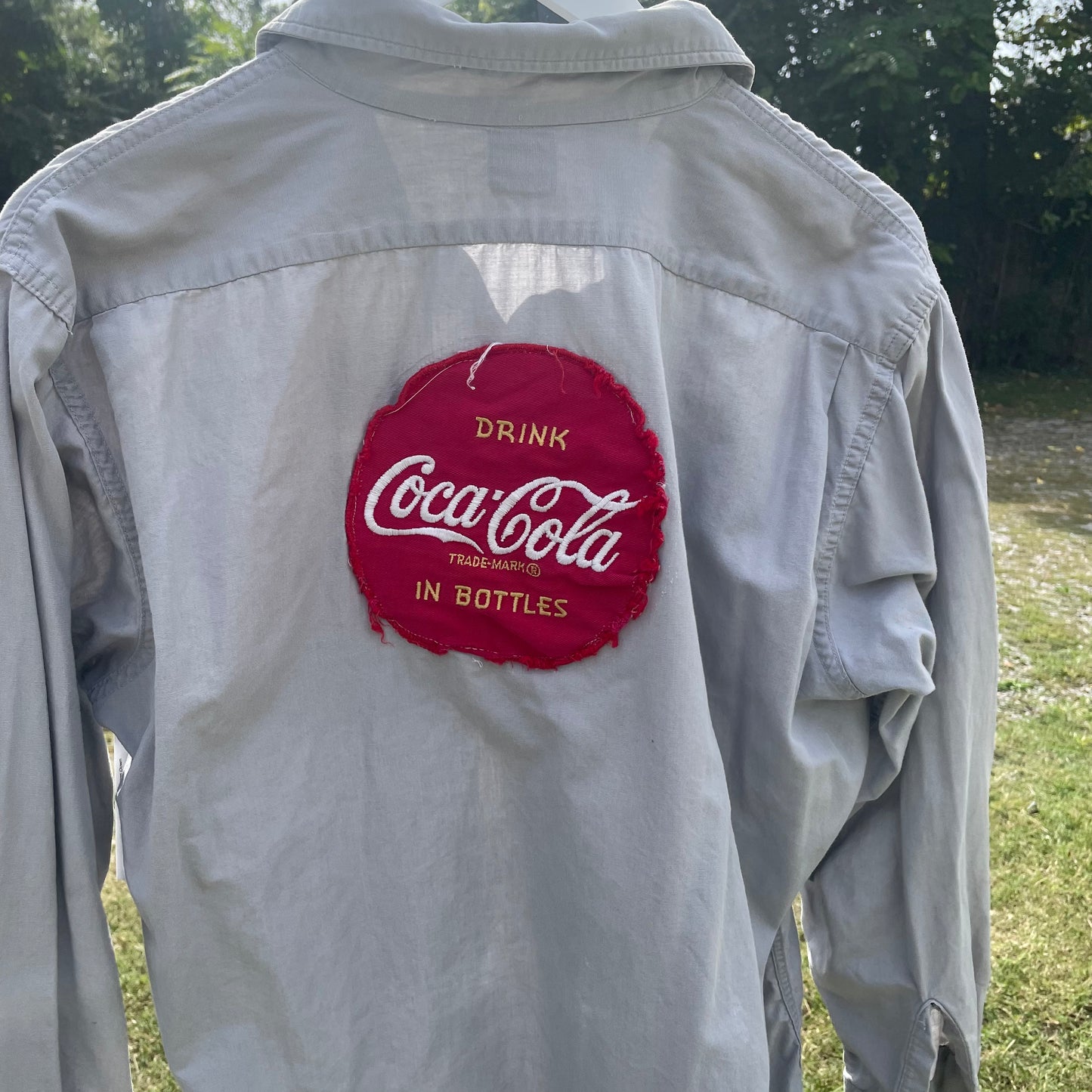 VTG Coca Cola Uniform Button Down