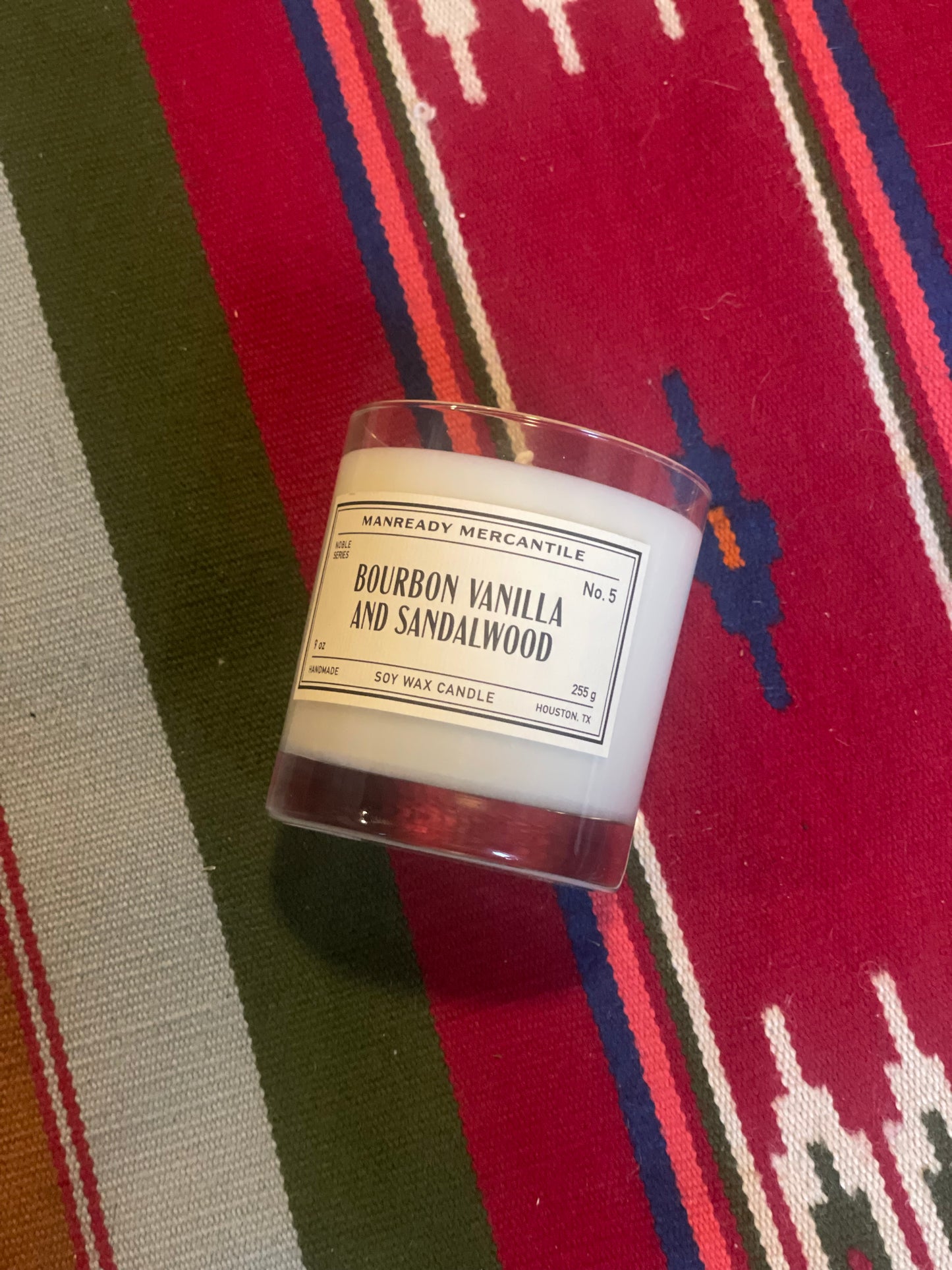 Bourbon Vanilla & Sandalwood Candle