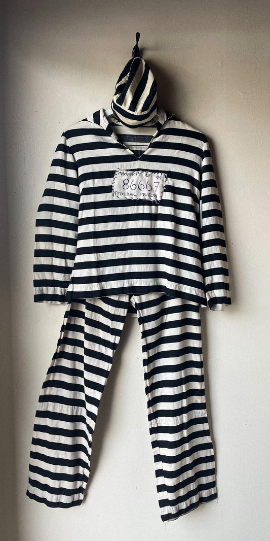 Vintage Prison Uniform Set