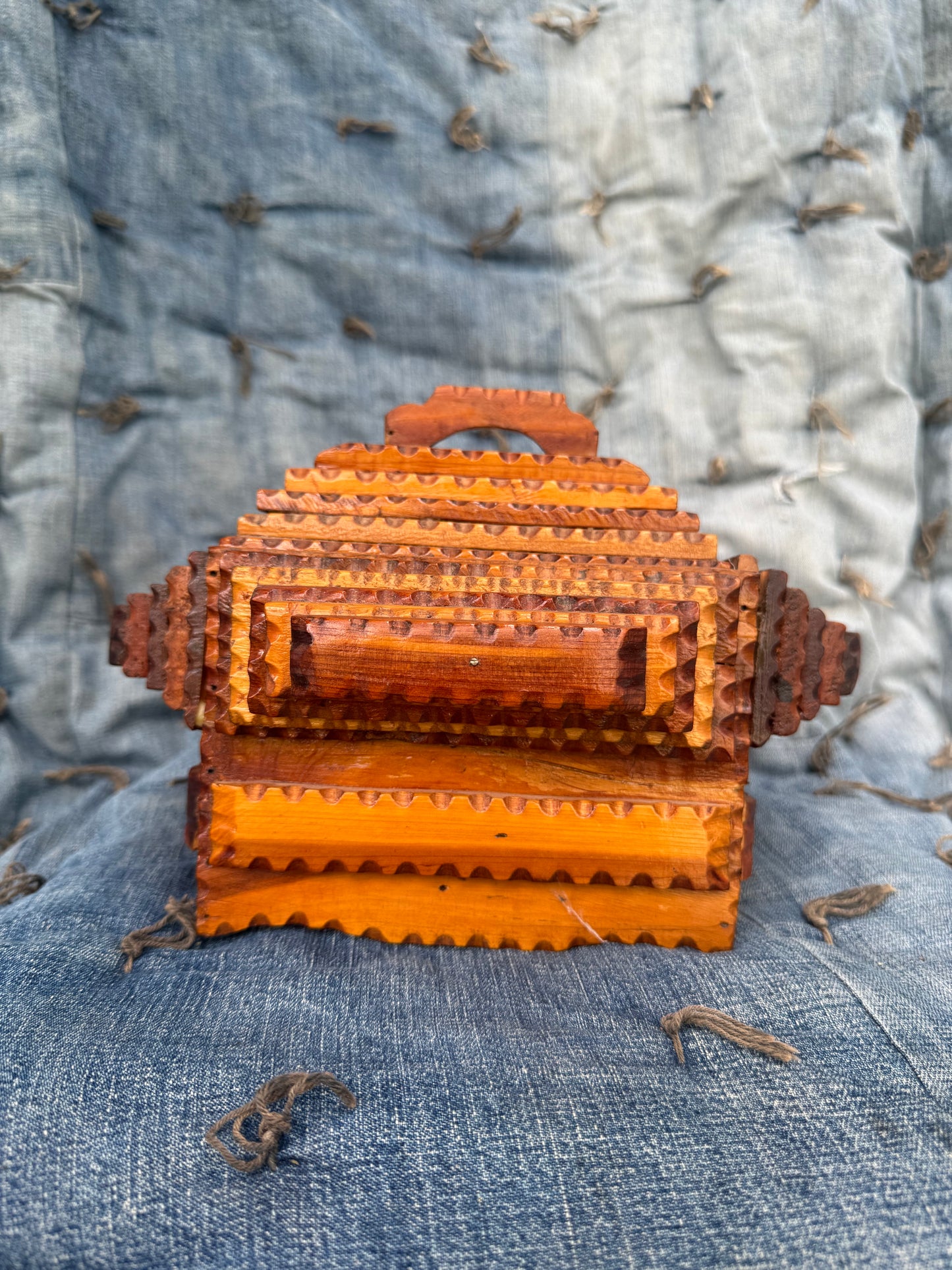 1940s Tramp Art Box (PS)
