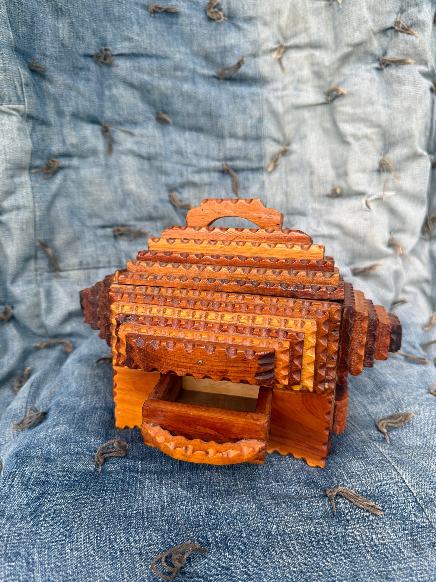 1940s Tramp Art Box (PS)