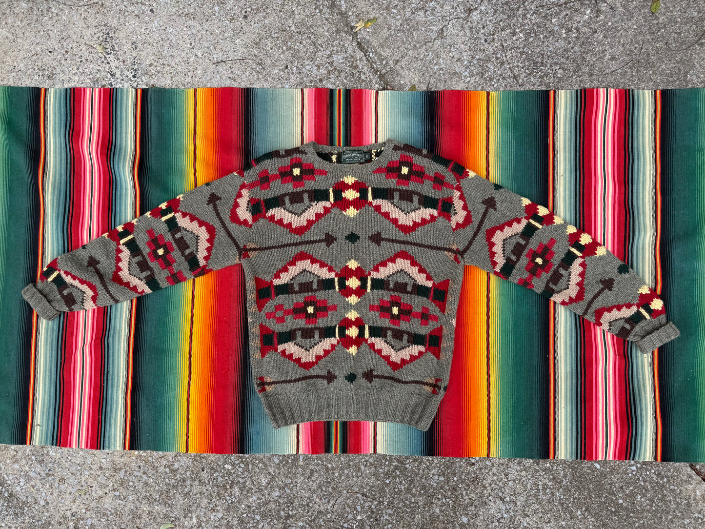 Vintage Polo Country Intarisa Sweater