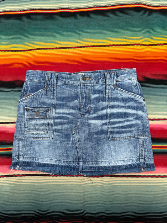 Y2k EXP Denim Mini