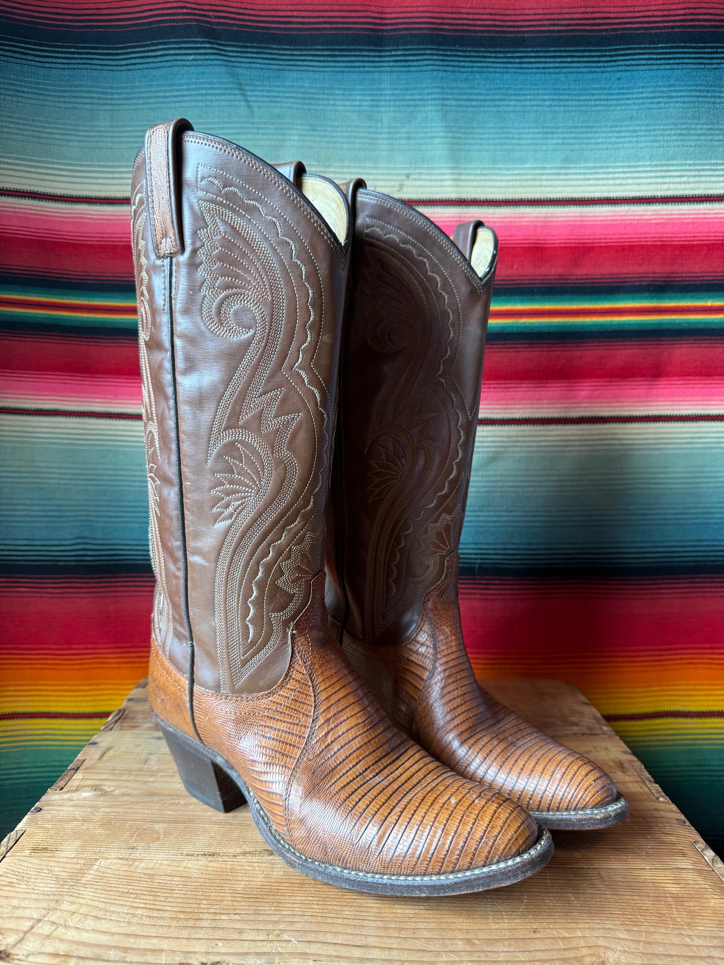 Dan Post Lizard Cowboy Boots