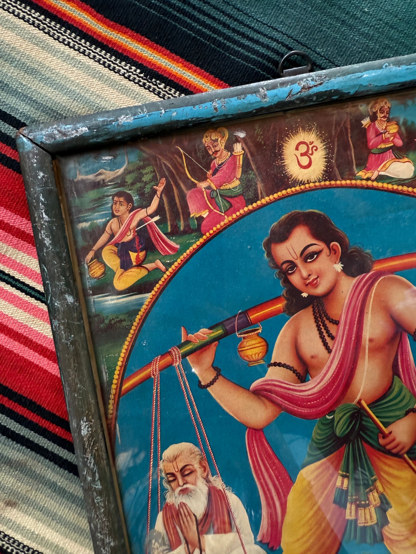 Vintage Hindu Religious Print