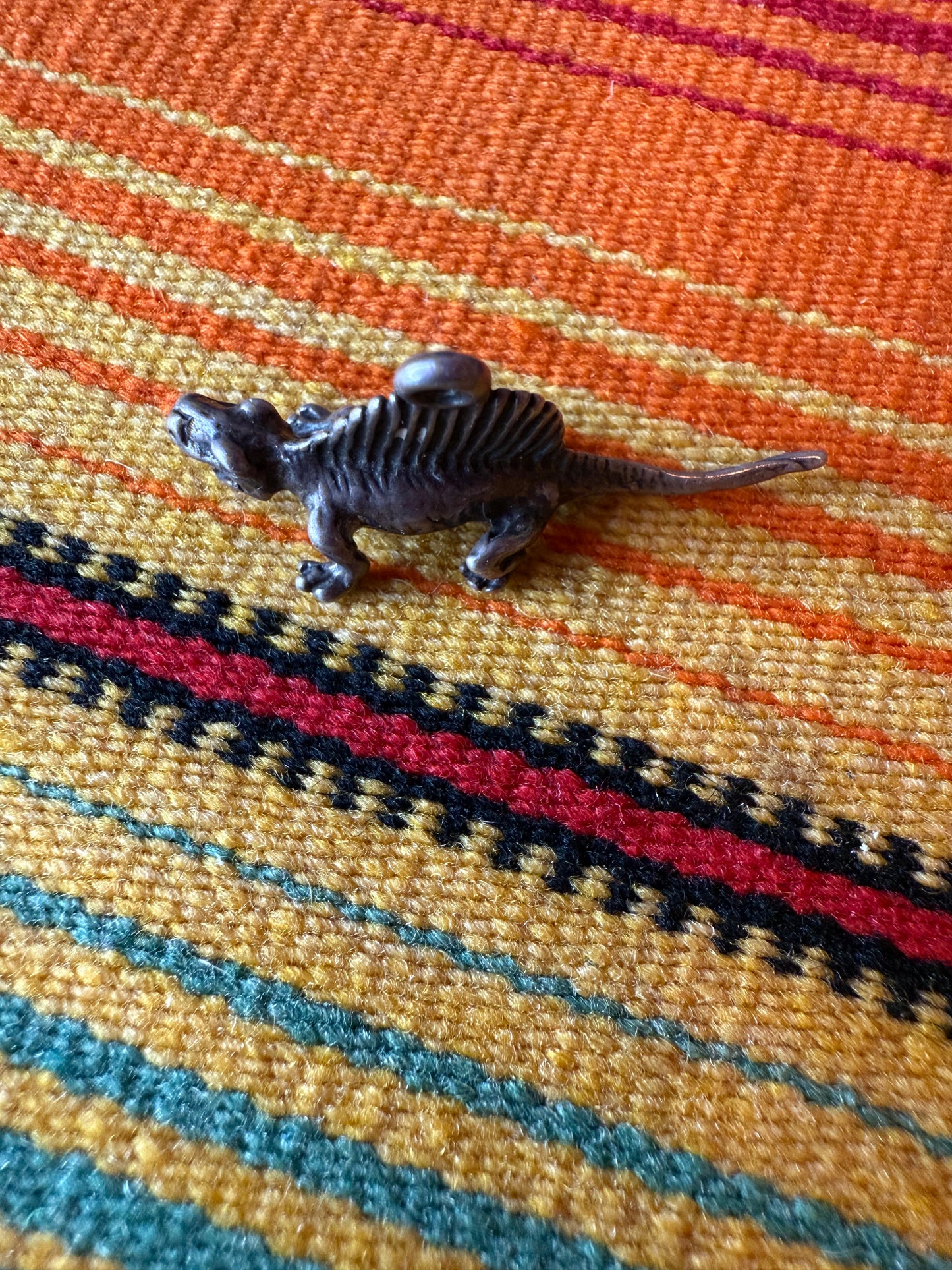 Vintage Sterling Dinosaur Charm (MA)