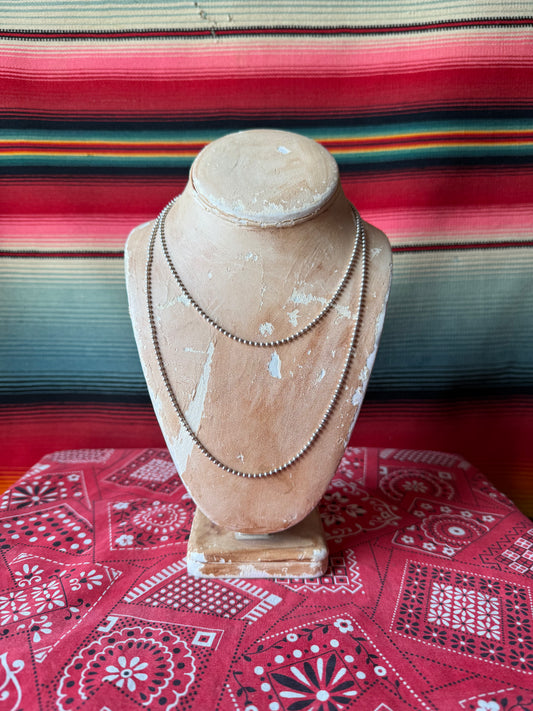 Vintage Ball Chain Necklace (MA)