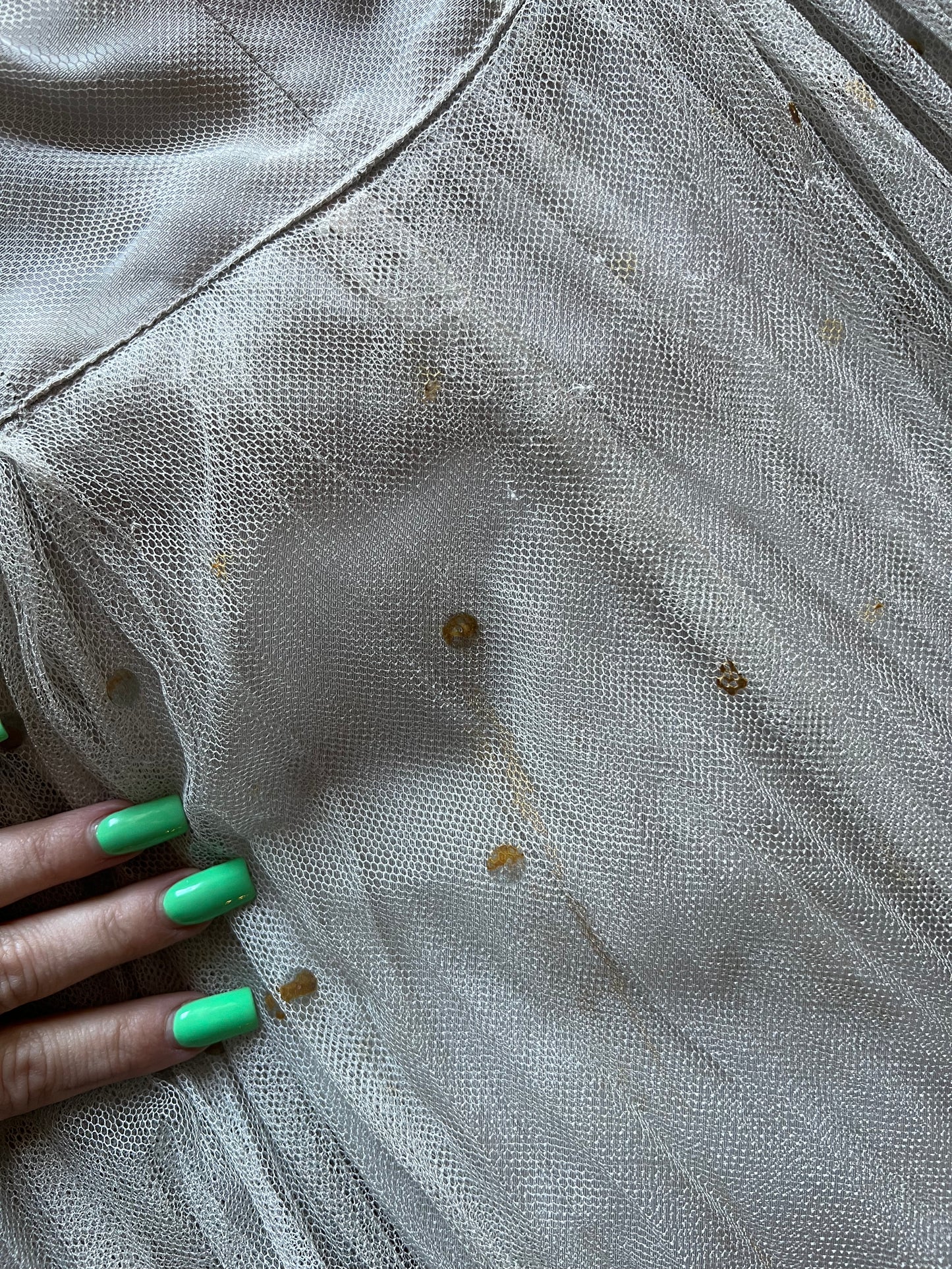 1950s Tulle Dress with Satin Bow