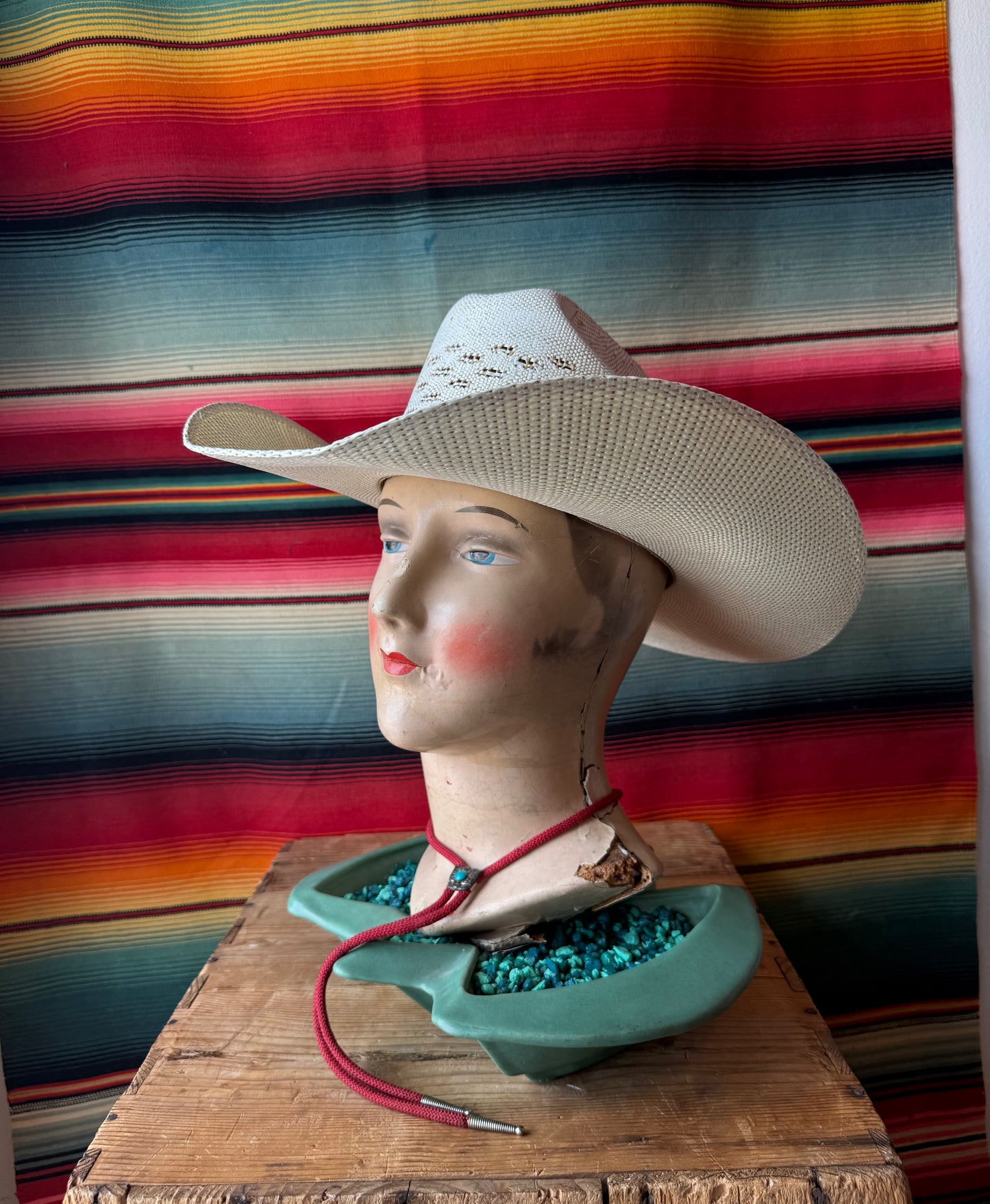 Cal | Western Straw Cowboy Hat