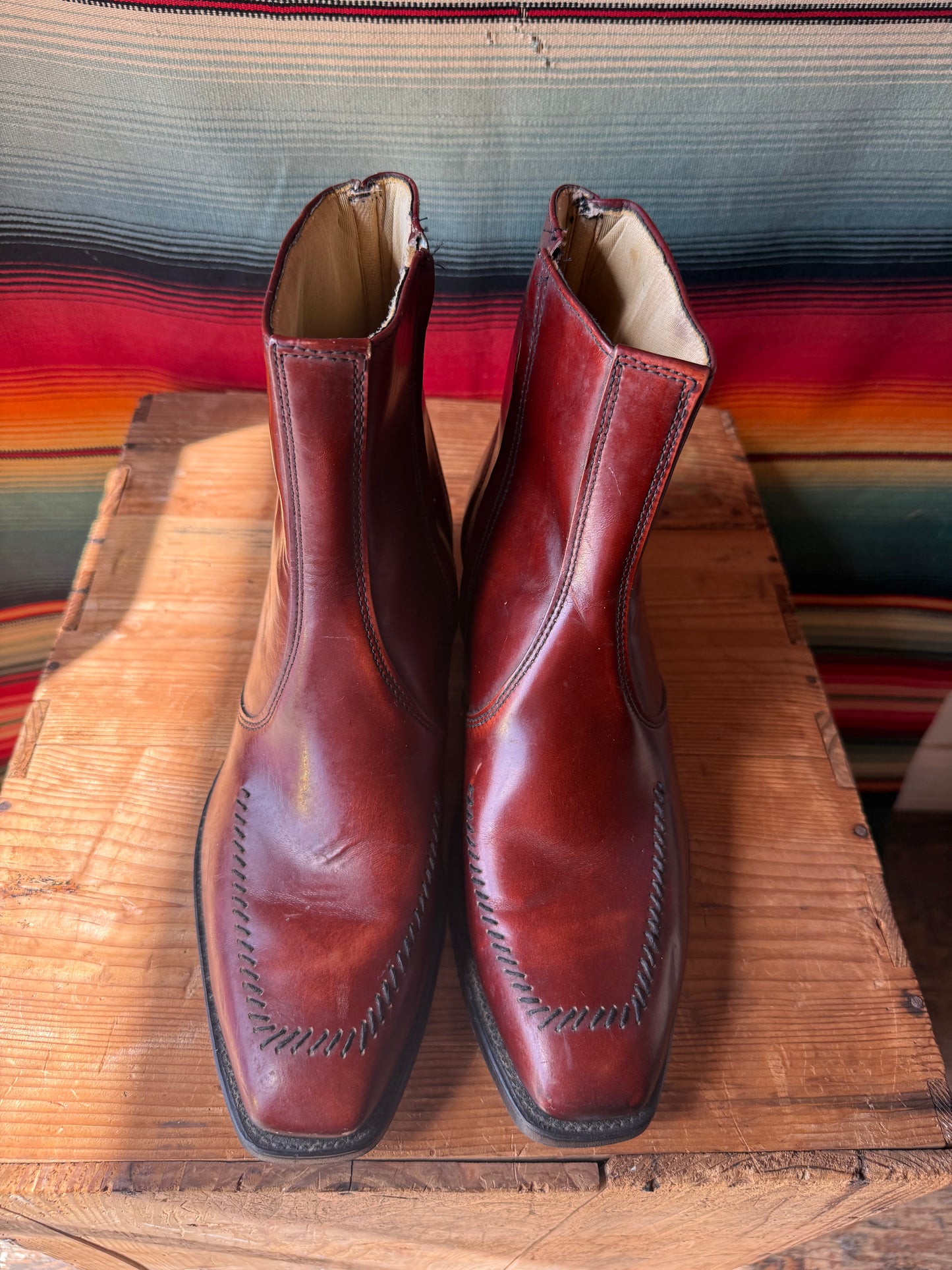 Wrangler Leather Ankle Boots M 11