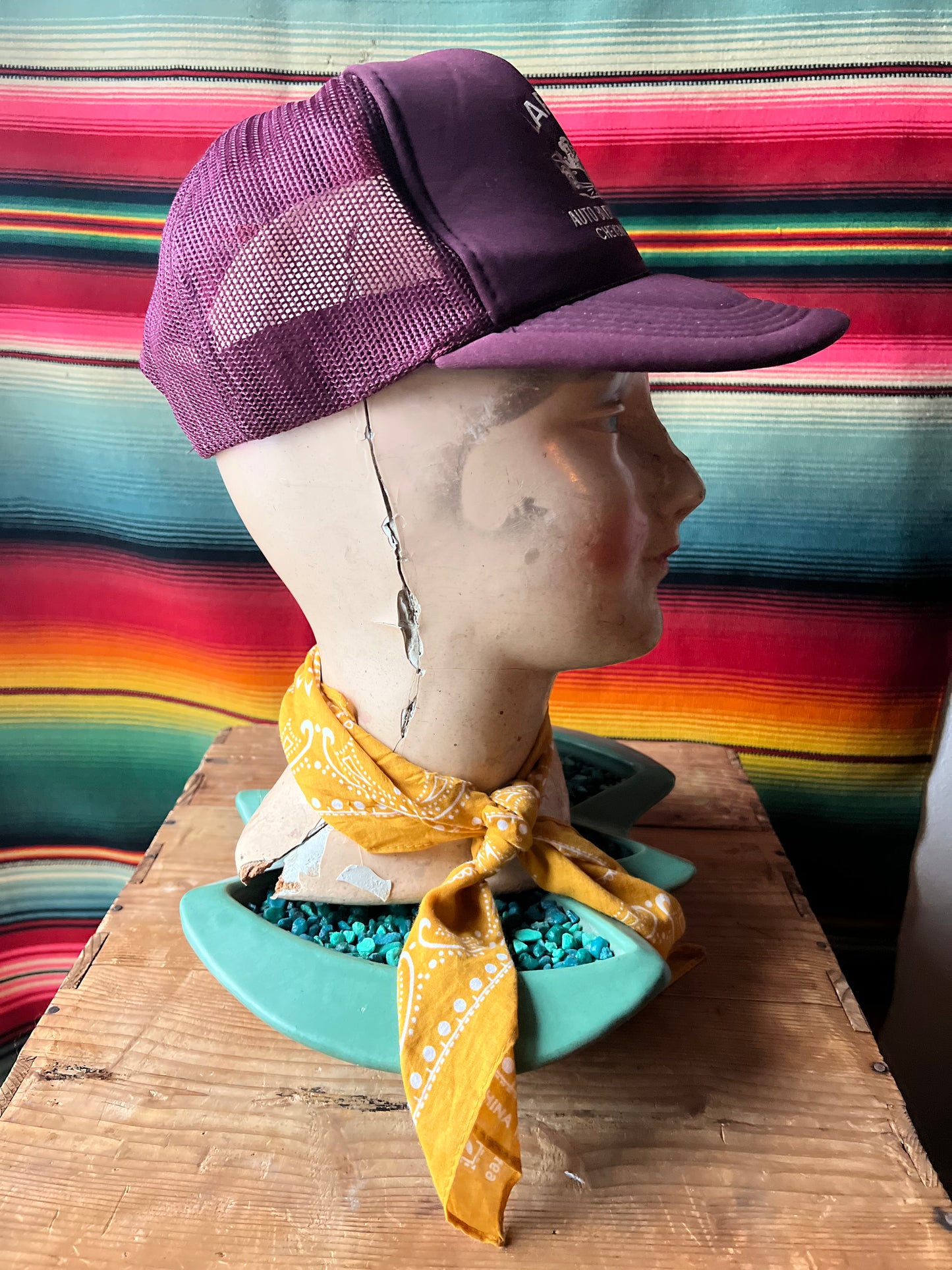 VTG Larry's Auto Body Glass & Paint Hat