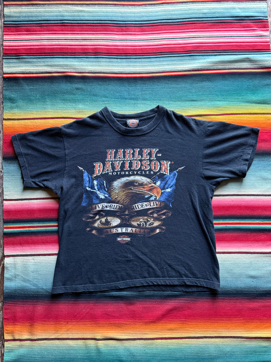 1996 Harley Davidson Australia Tee Medium