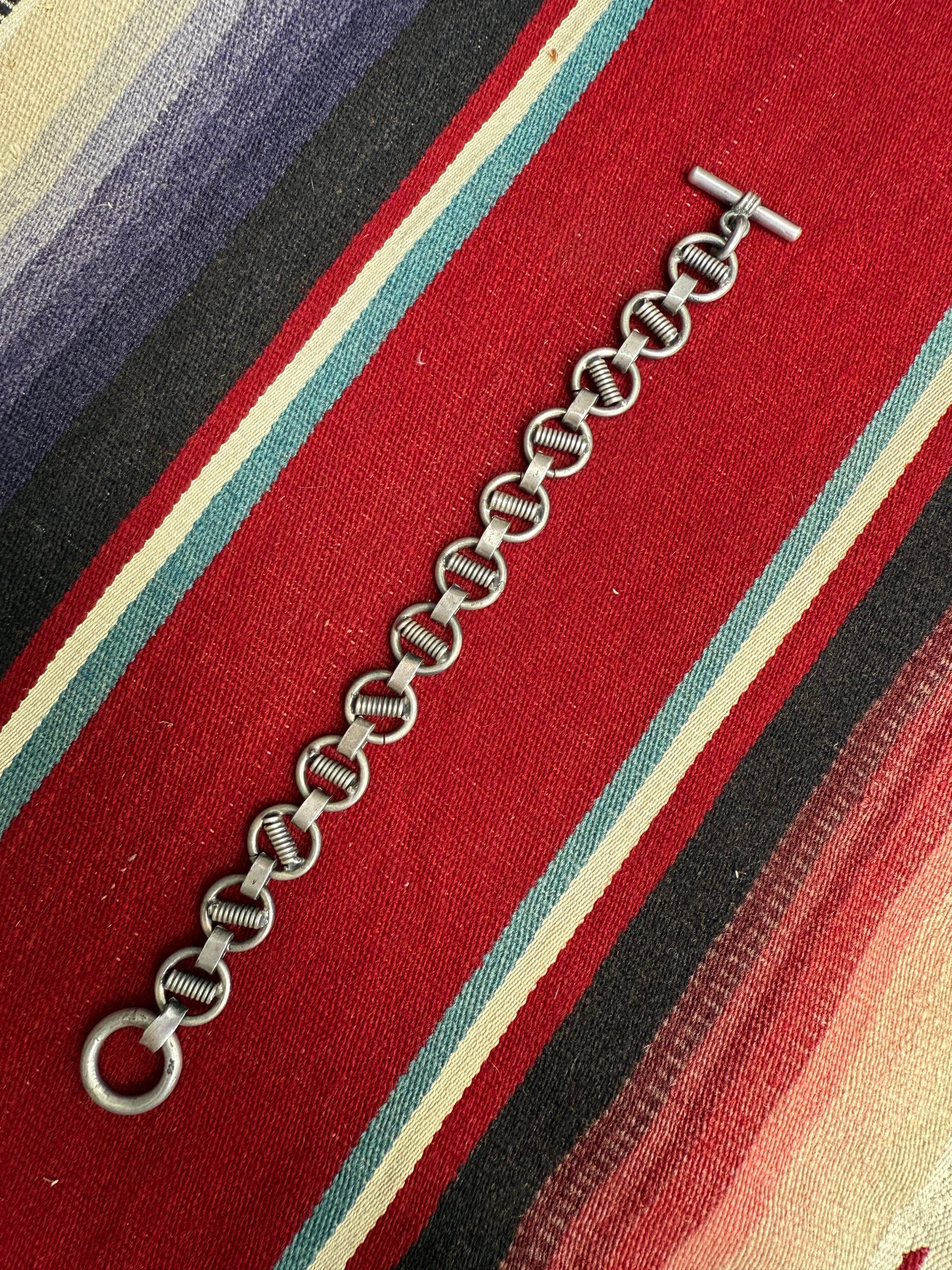 Sterling Spring Link Bracelet (MA)