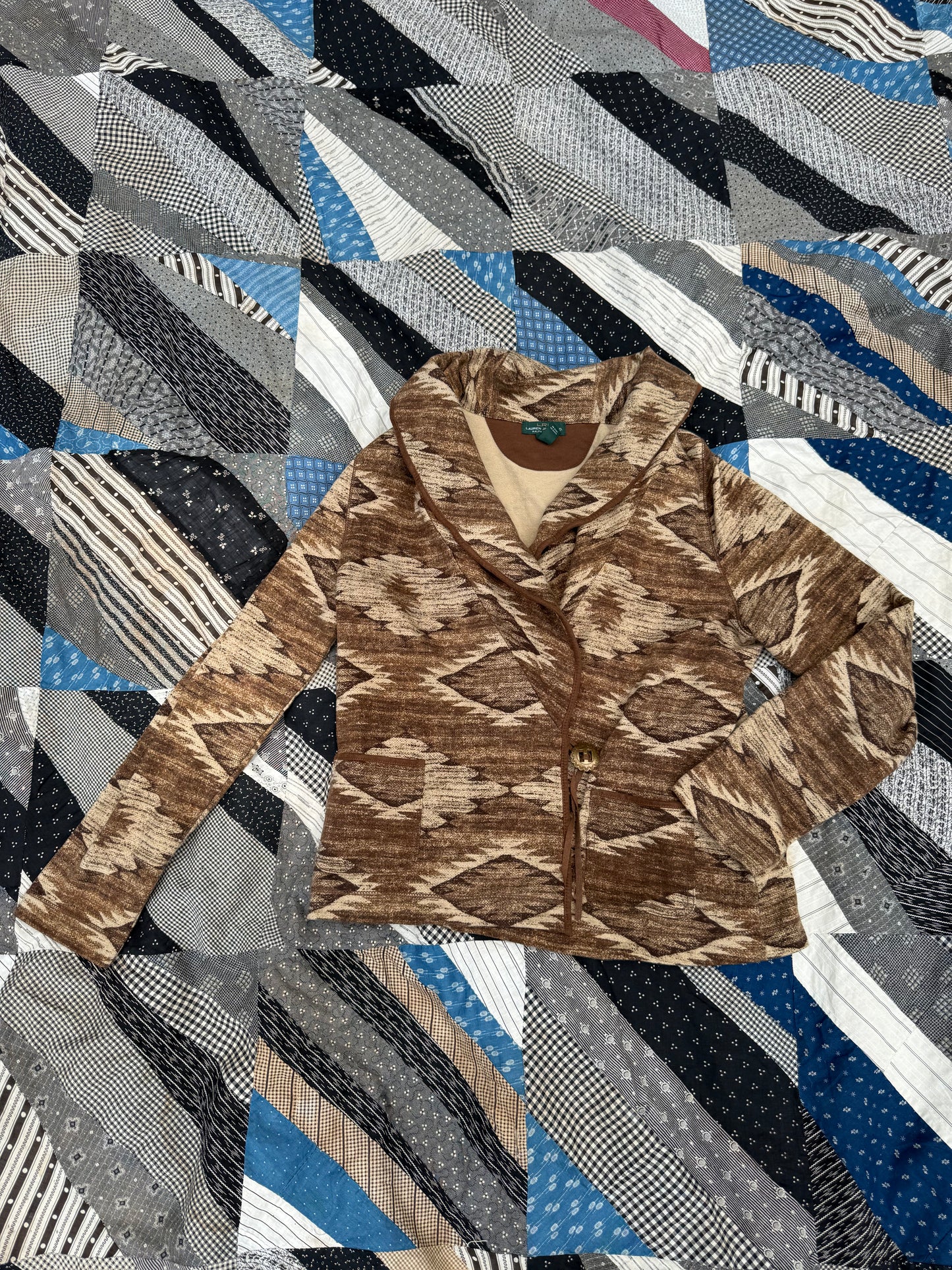 Vintage Ralph Lauren Southwest Print Suit
