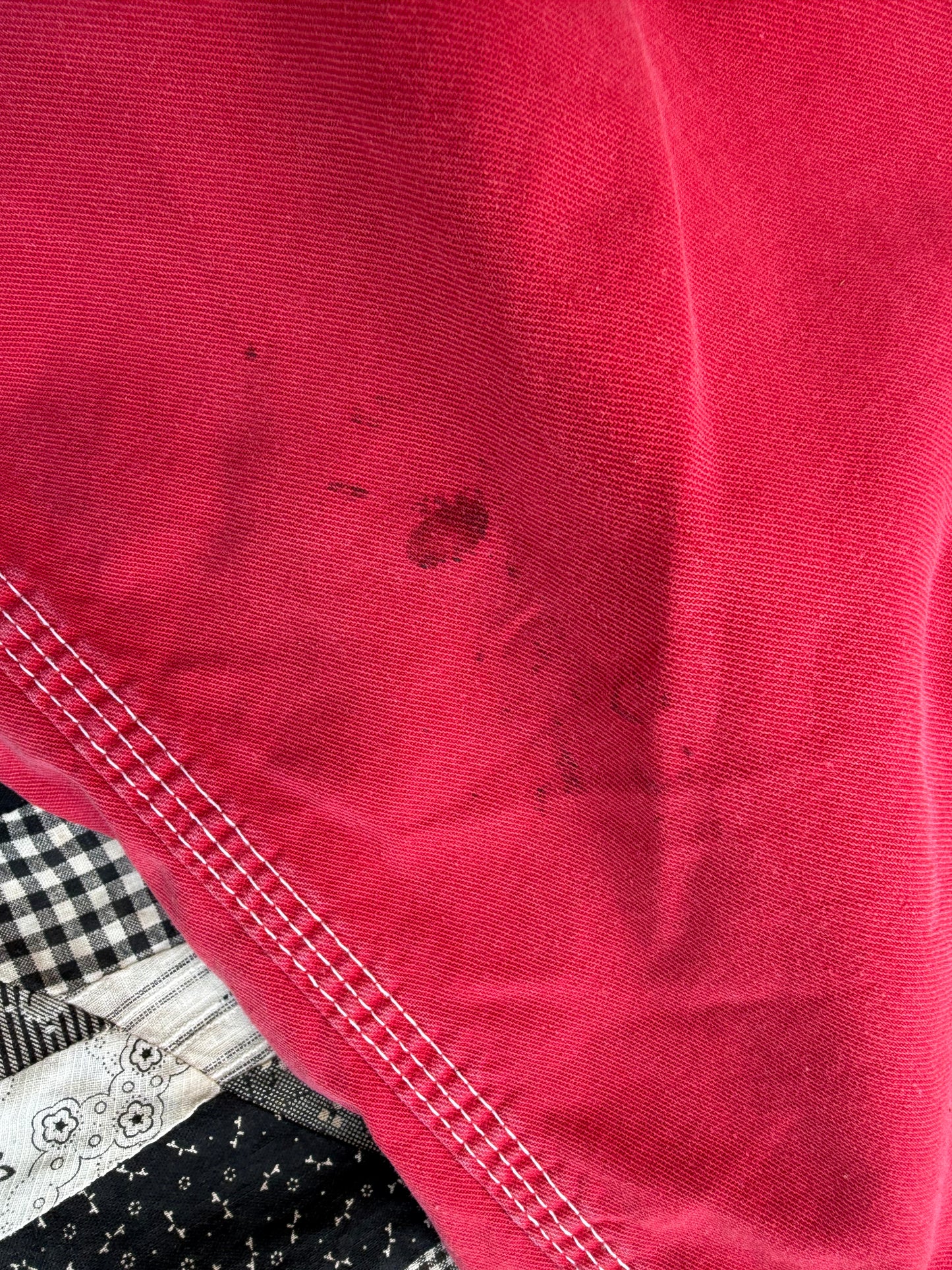 Vintage Washington Dee Cee Overalls Red