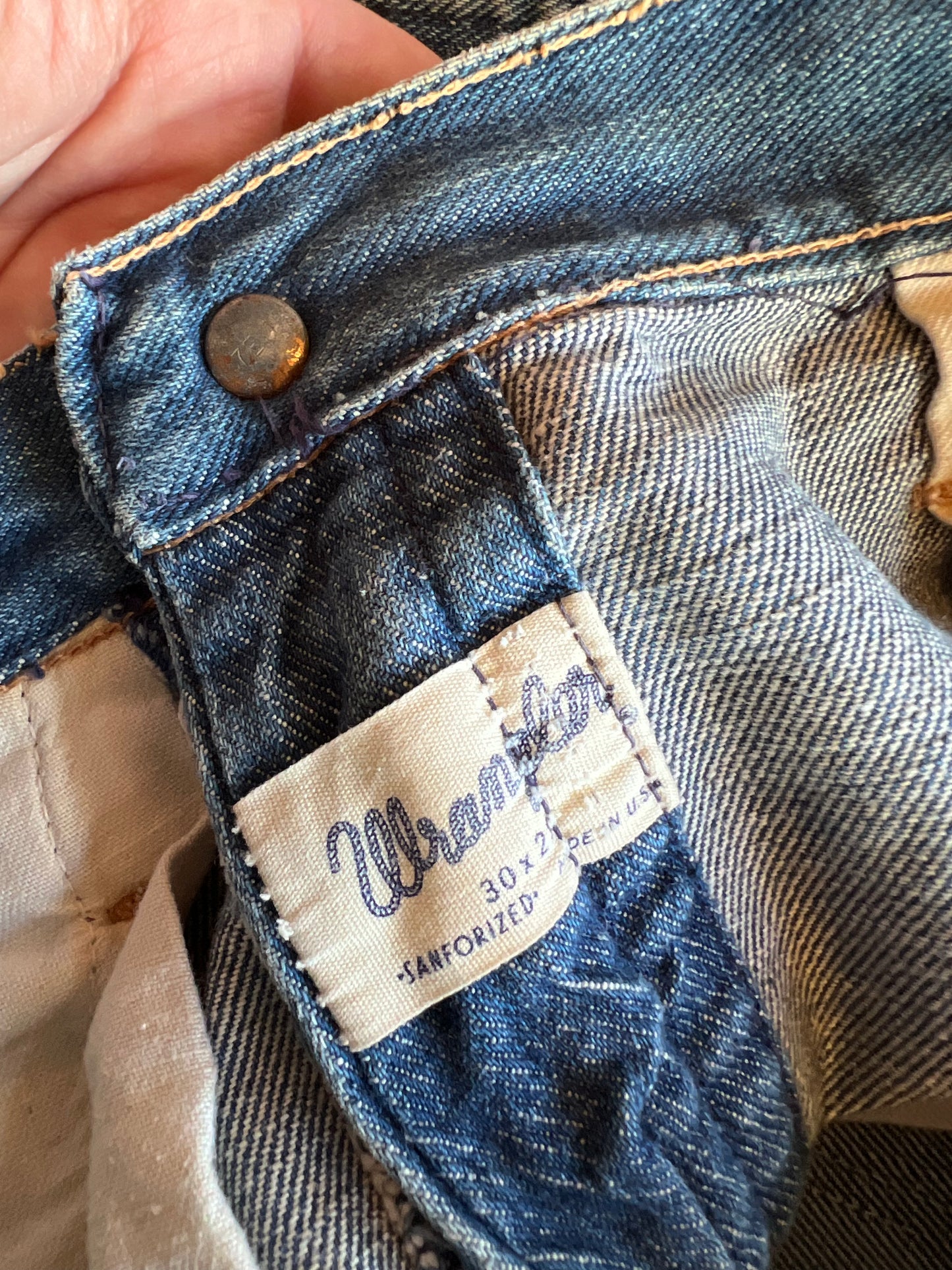 Sanforized Cotton Wrangler Jeans