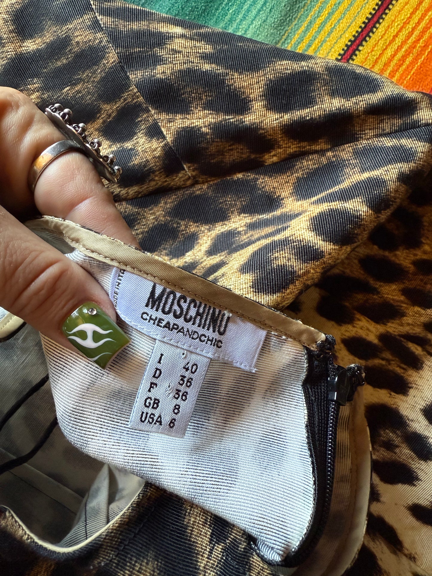 Moschino Leopard Dress (NL)
