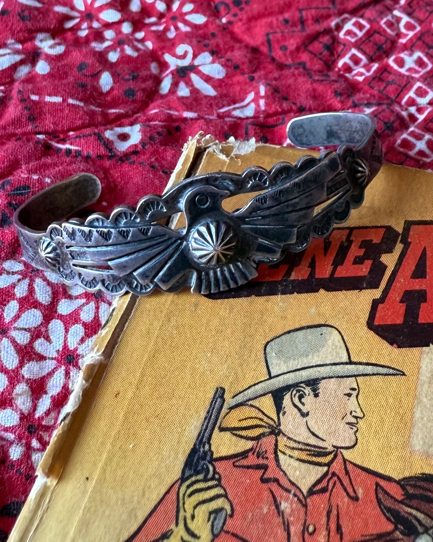 Fred Harvey Thunderbird Cuff (MA)