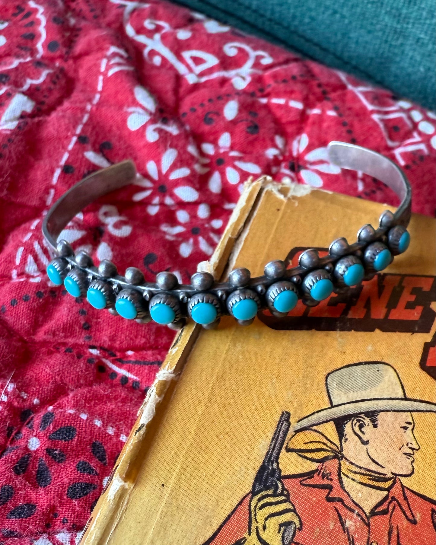 Fred Harvey Snake Eyes Cuff (MA)