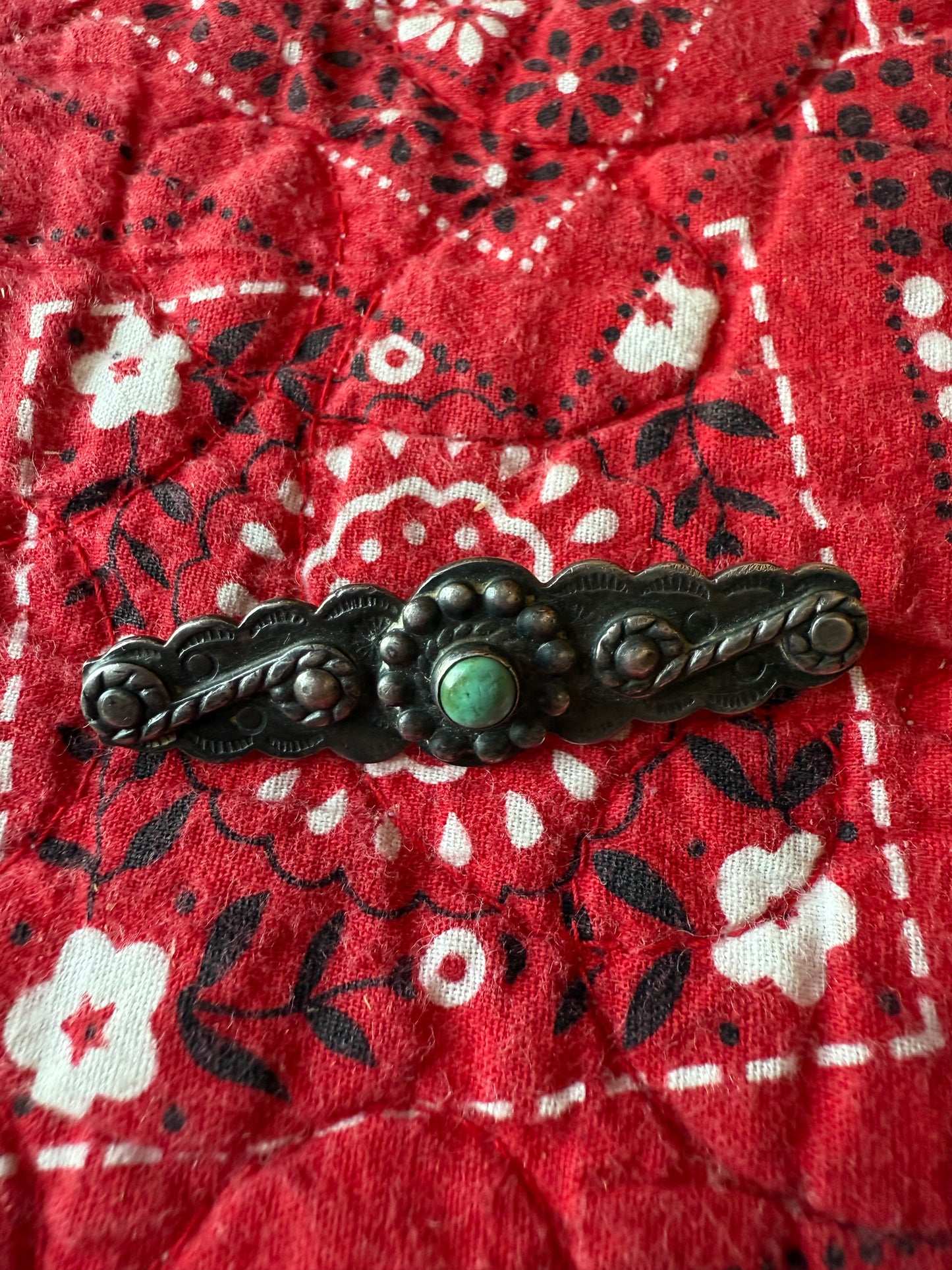 Single Stone Beaded & Rope Fred Harvey  (MA)