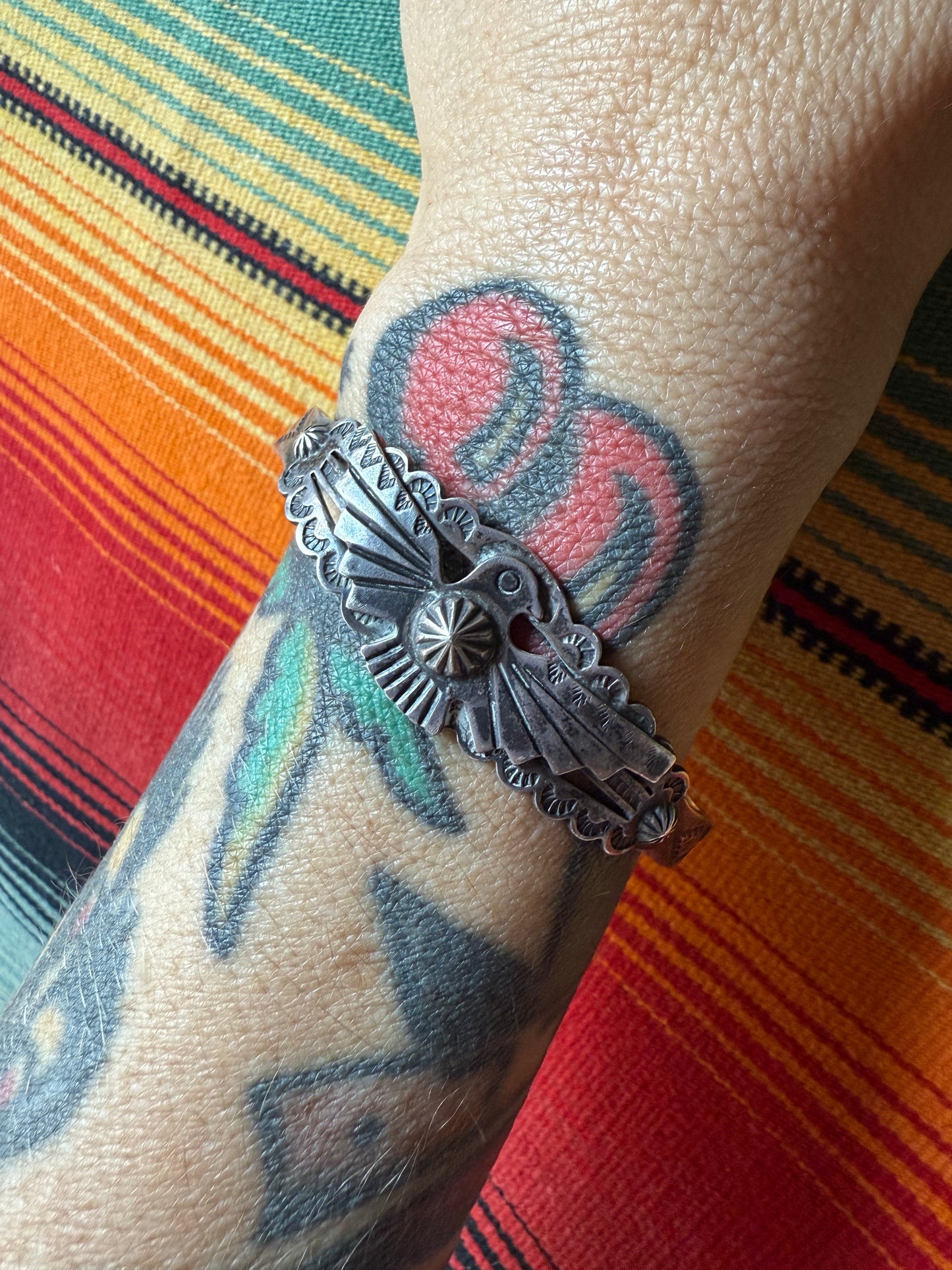 Fred Harvey Thunderbird Cuff (MA)