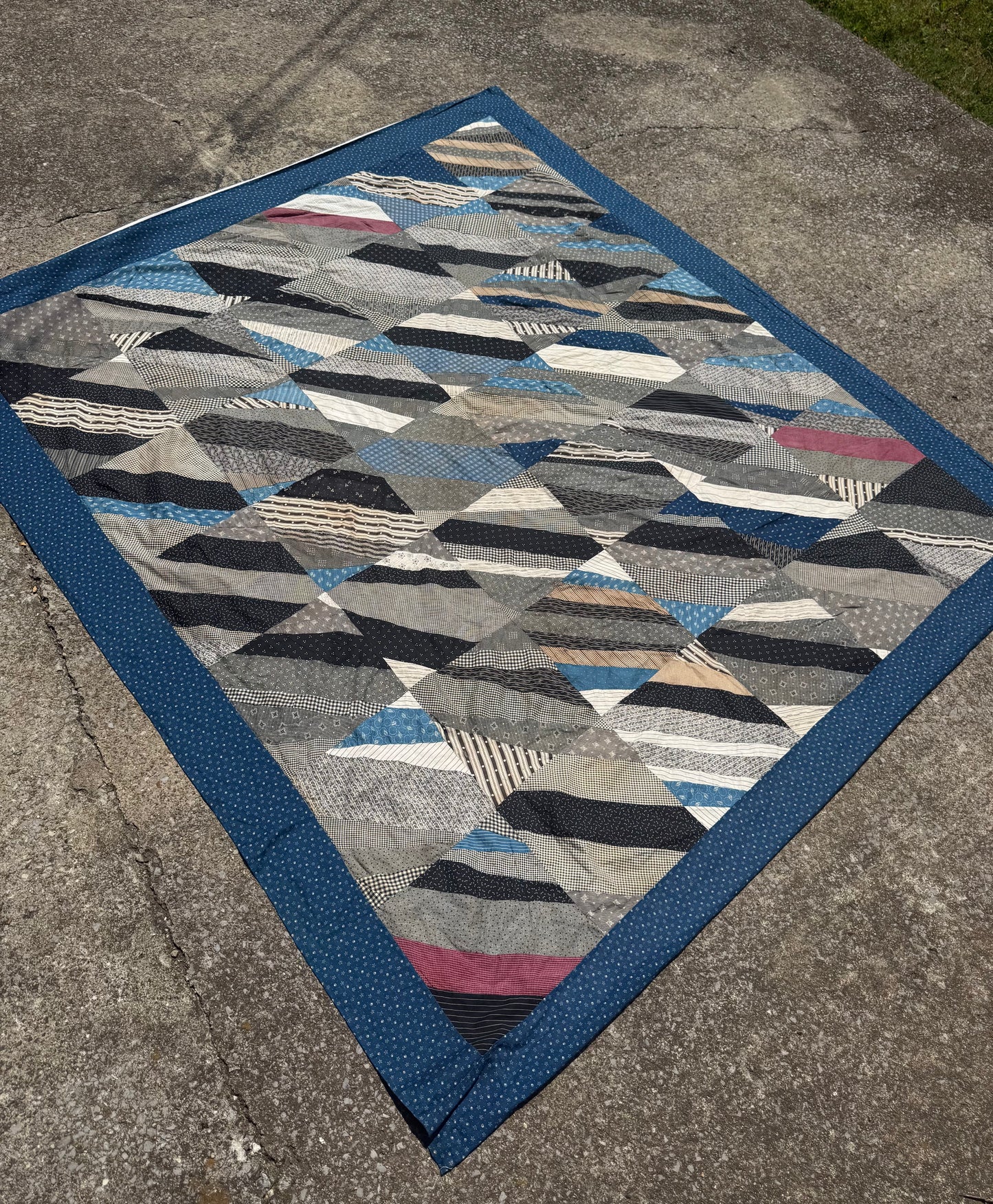 Vintage Calico Quilt Top (NL)