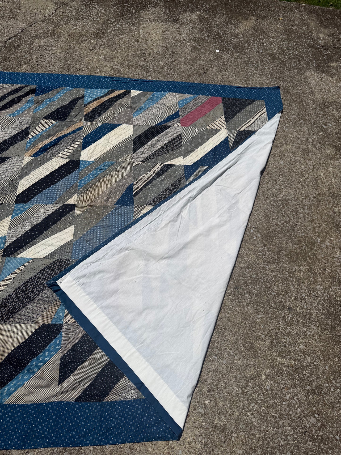 Vintage Calico Quilt Top (NL)
