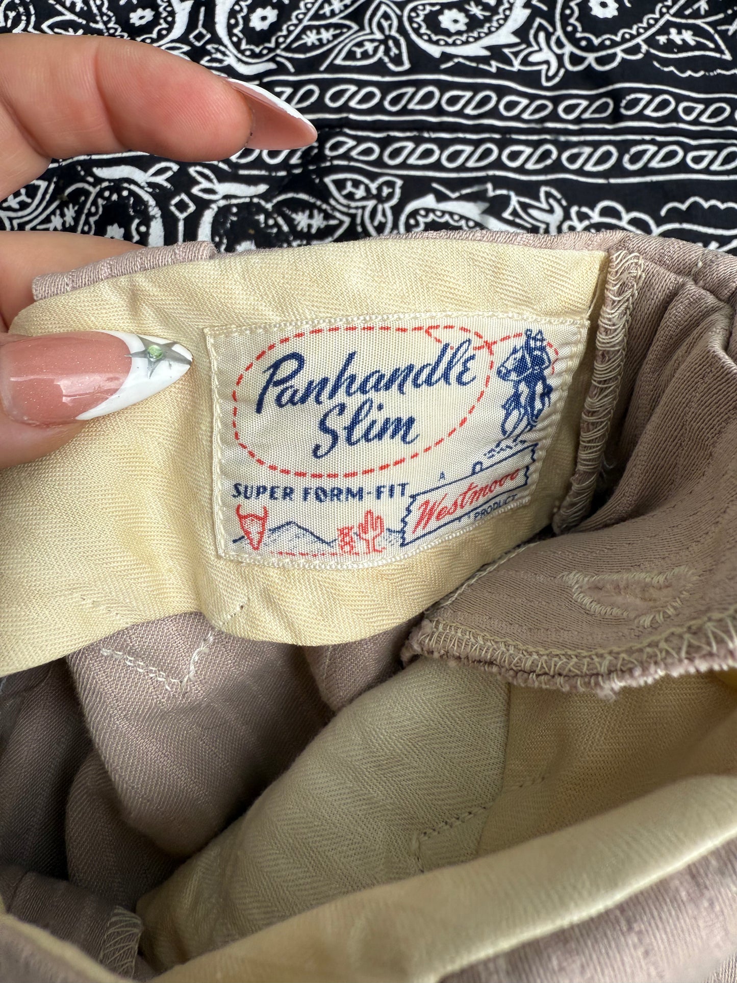 1950s Panhandle Slim Western Pants XS