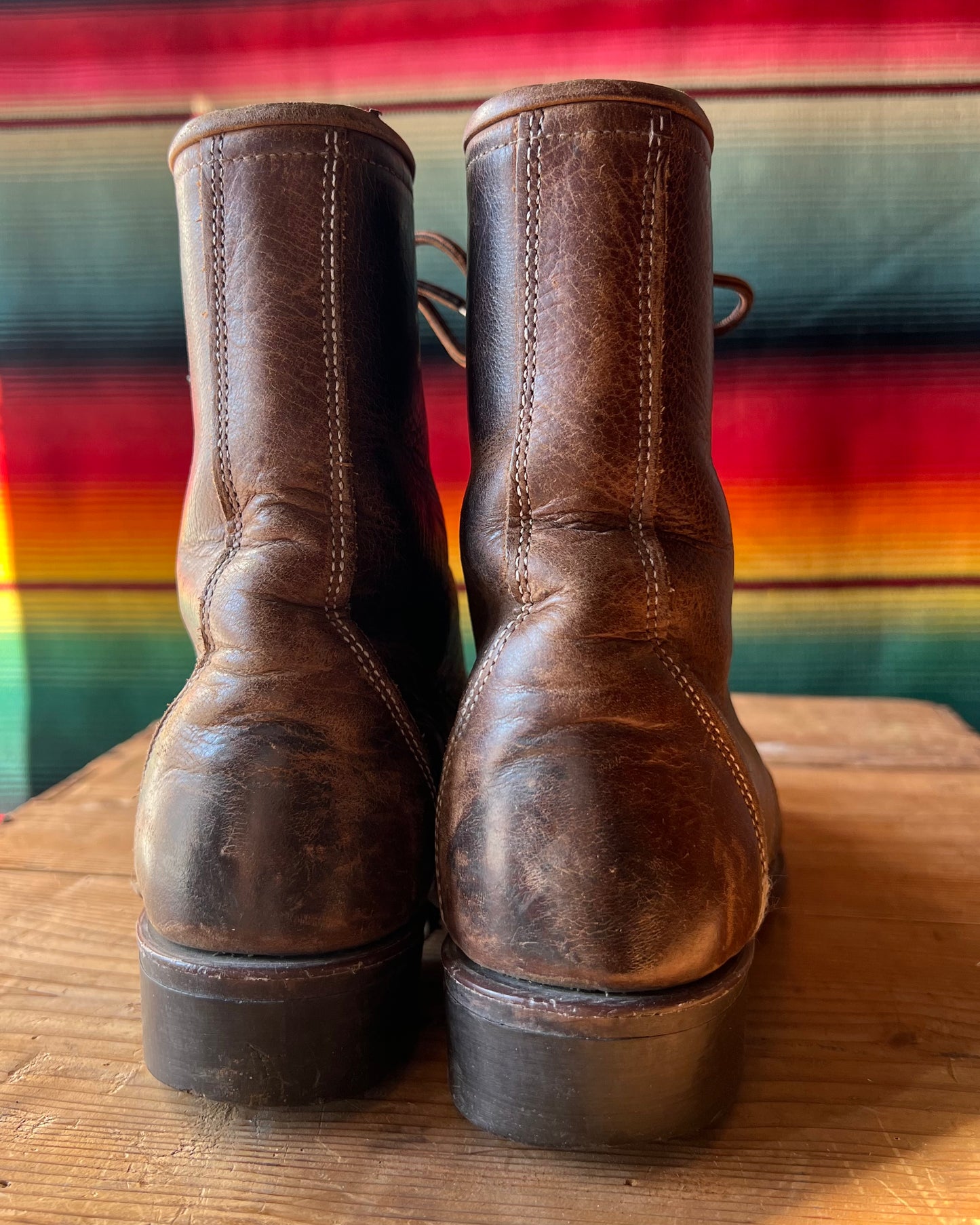 Brown Vintage Ropers Size 6