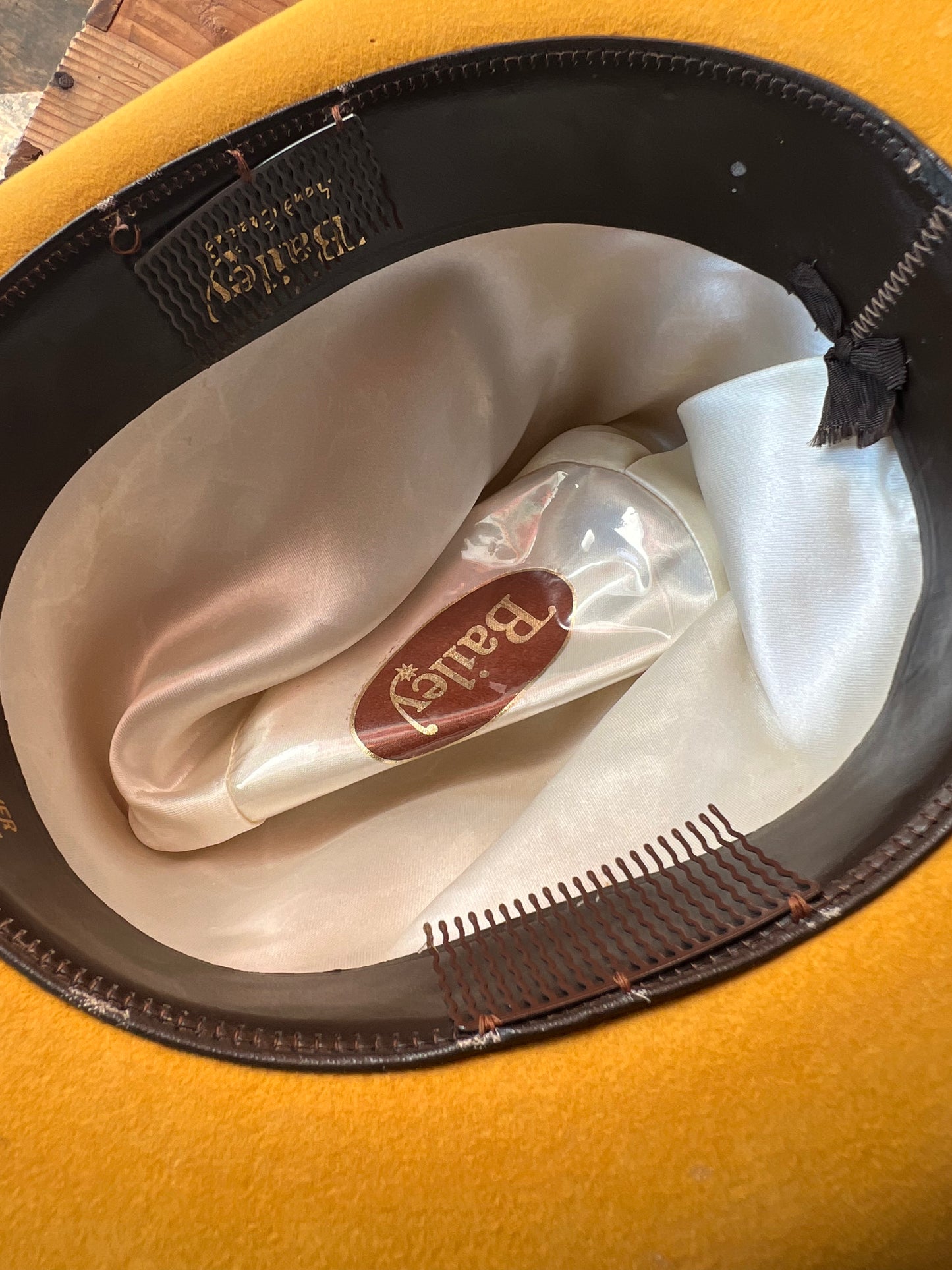 Mustard Yellow Bailey Cowboy Hat