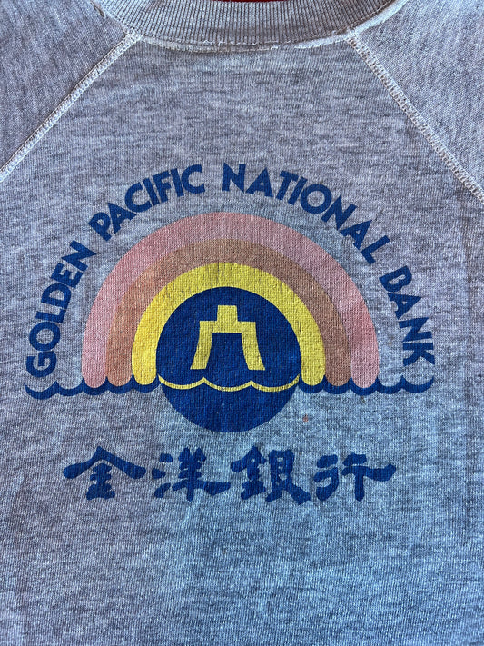 VTG 'Golden Pacific National Bank' Crewneck