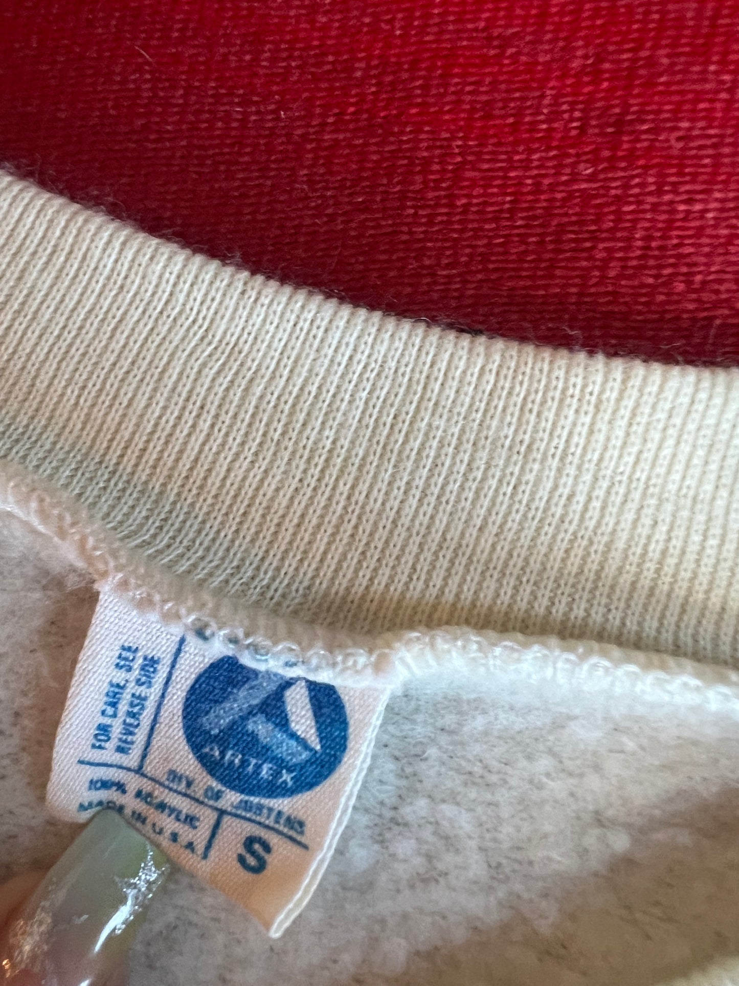 70s Rutgers V-Neck Sweatshirt