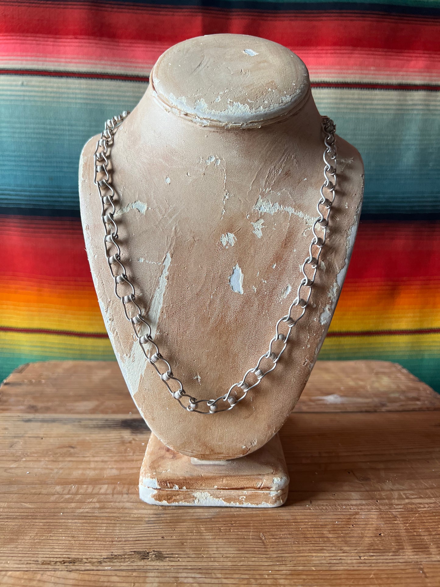 Scalloped Bead Link Chain (MA)
