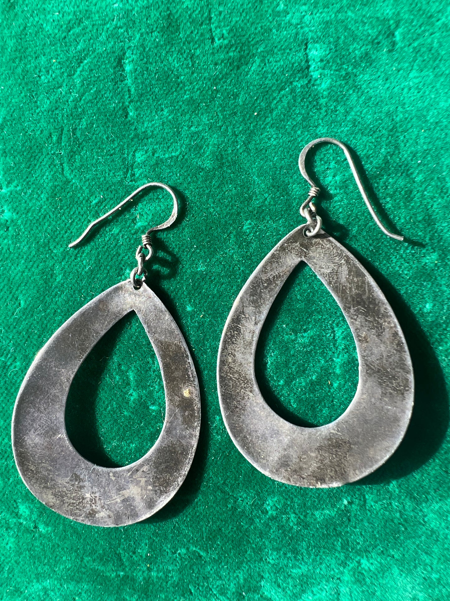 Teardrop Hoop Earrings