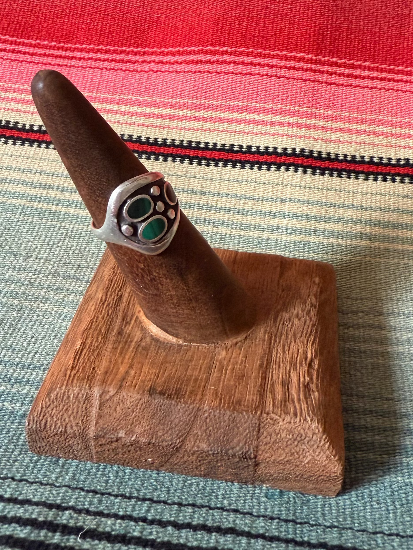 Small Malachite Ring