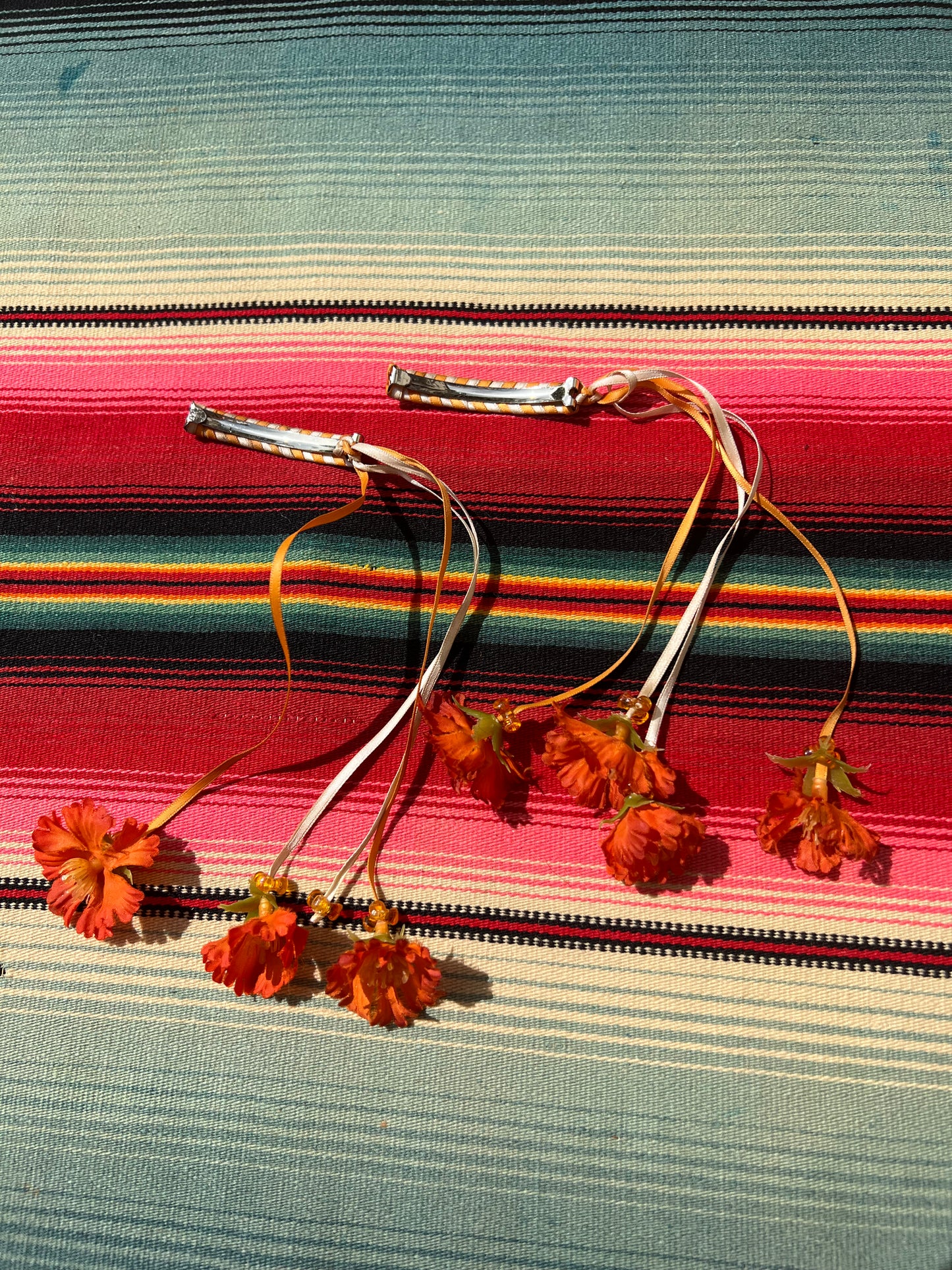 Floral Hair Clips